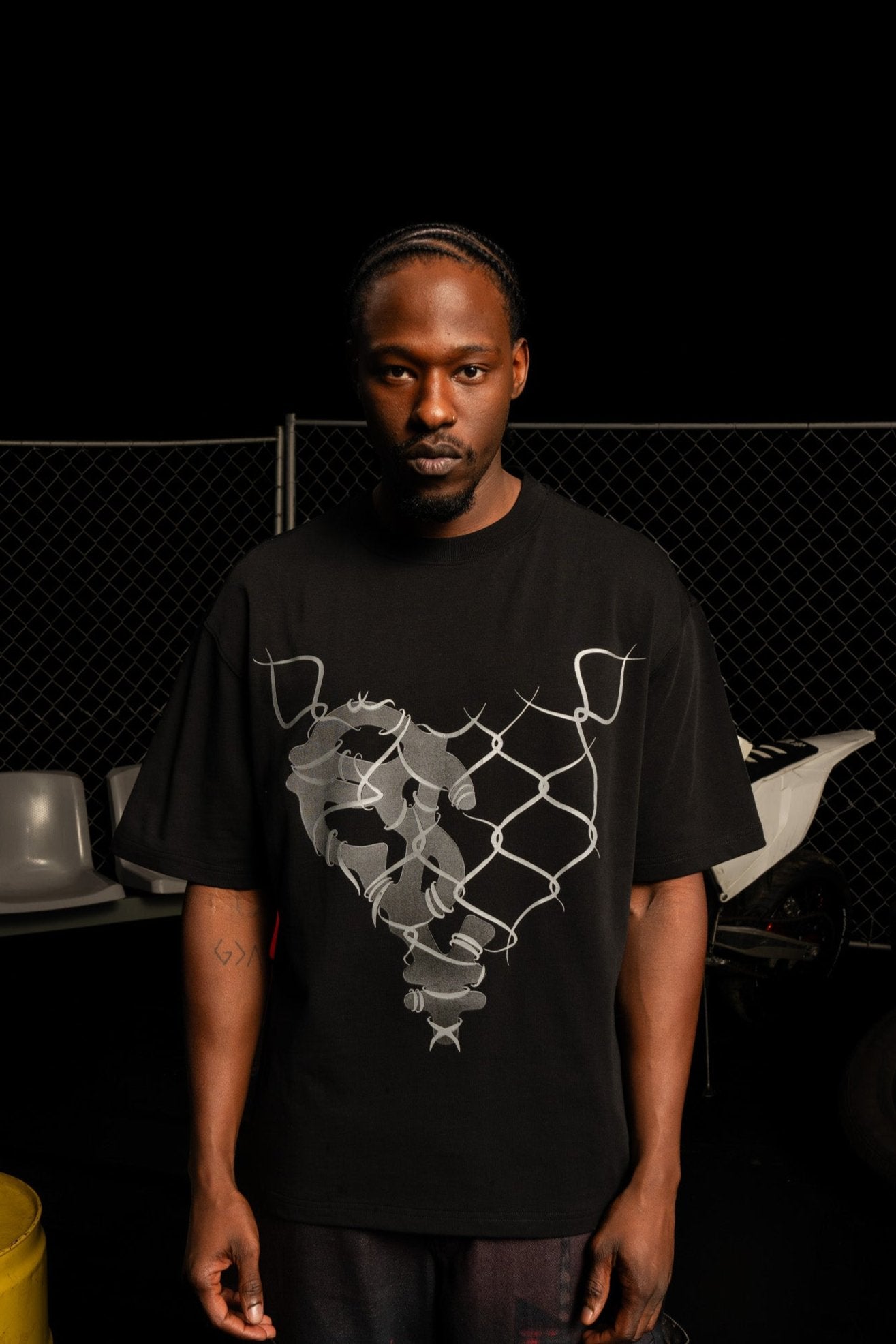 DARKEST NIGHTS TEE BLACK