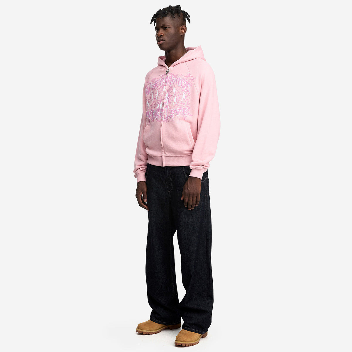 WALKING HUNT ZIP PINK