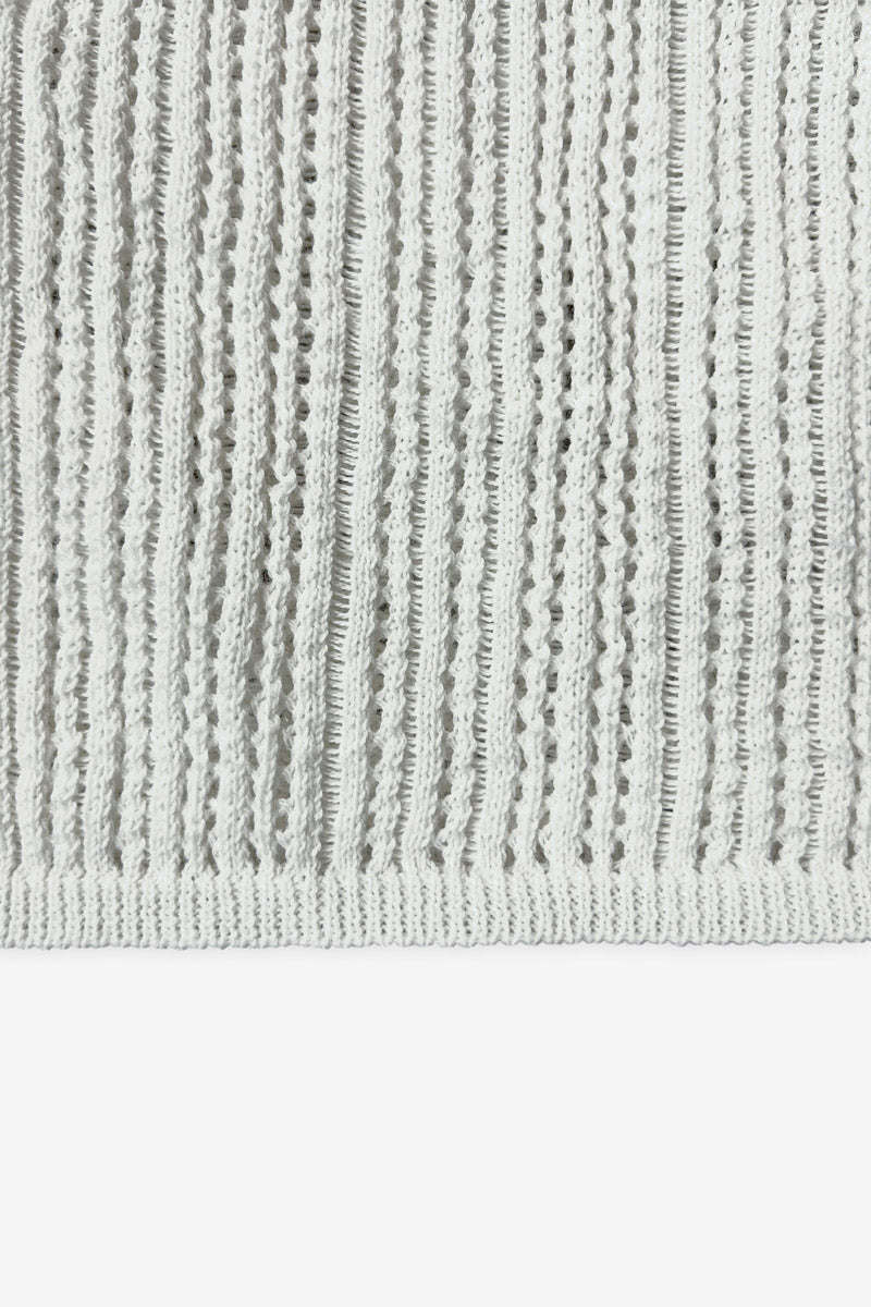 KNIT TEE JERSEY WHITE