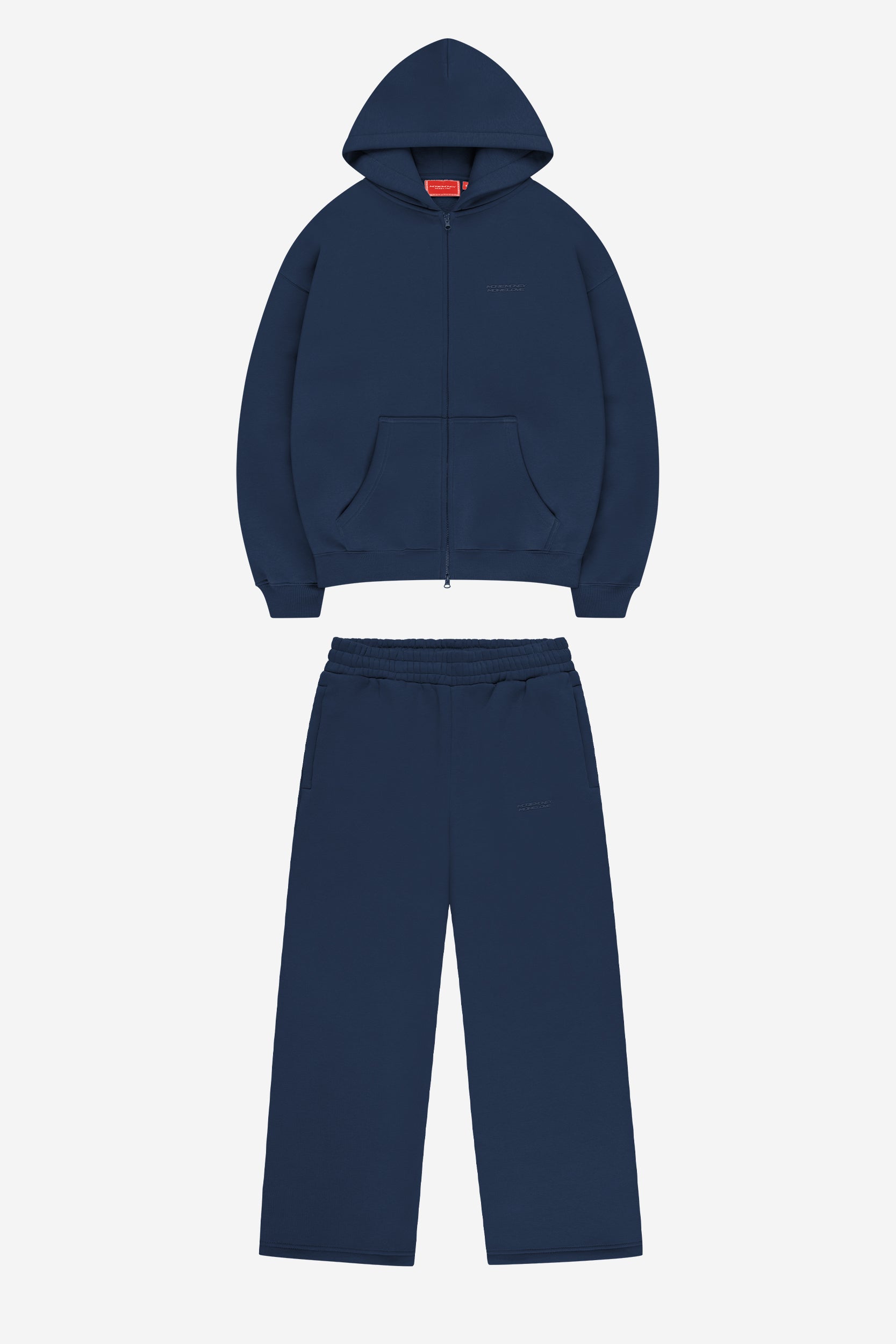 CLOUDS ZIP NAVY + CLOUDS JOGGER NAVY