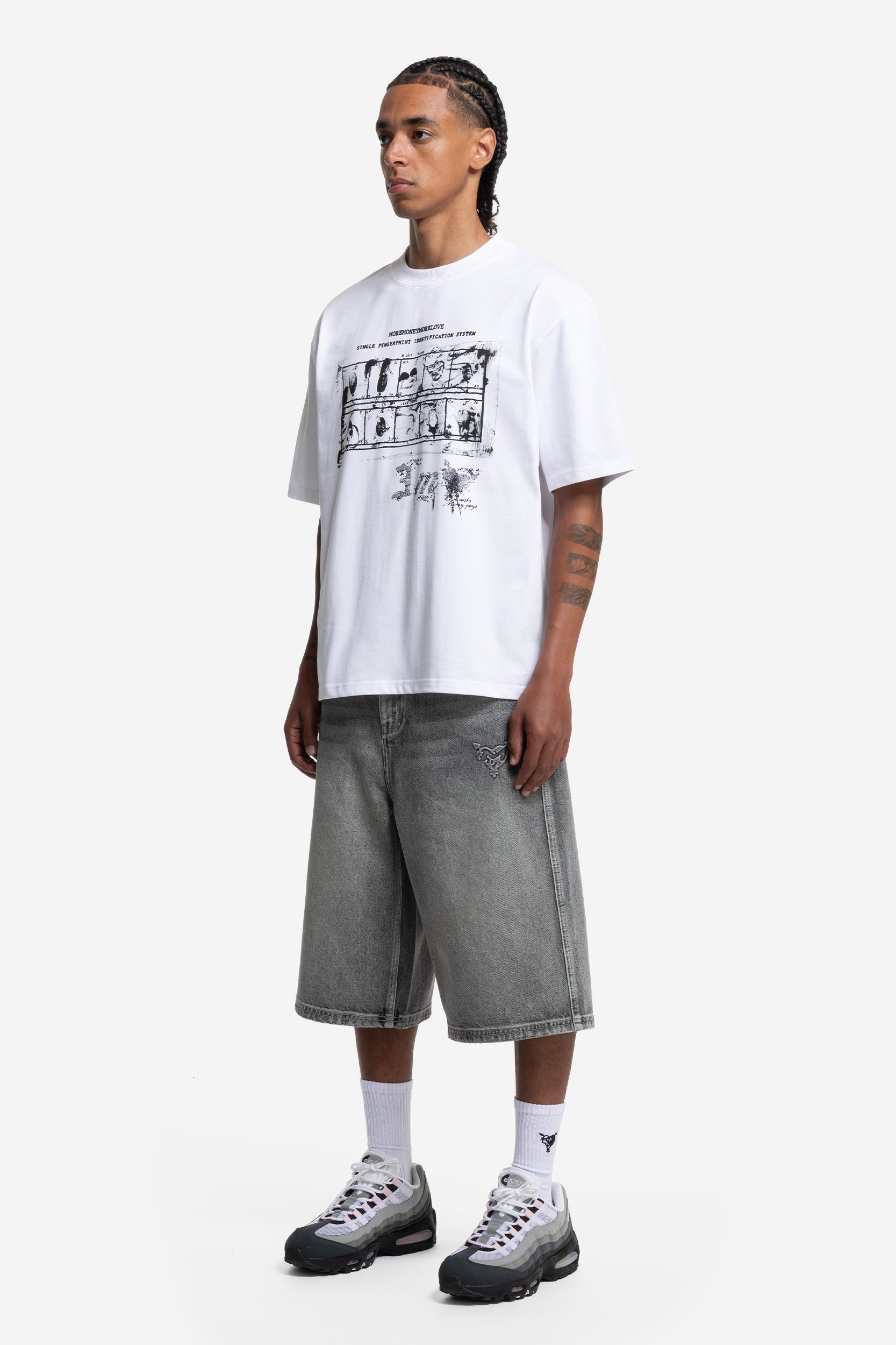 FINGERPRINTS TEE WHITE