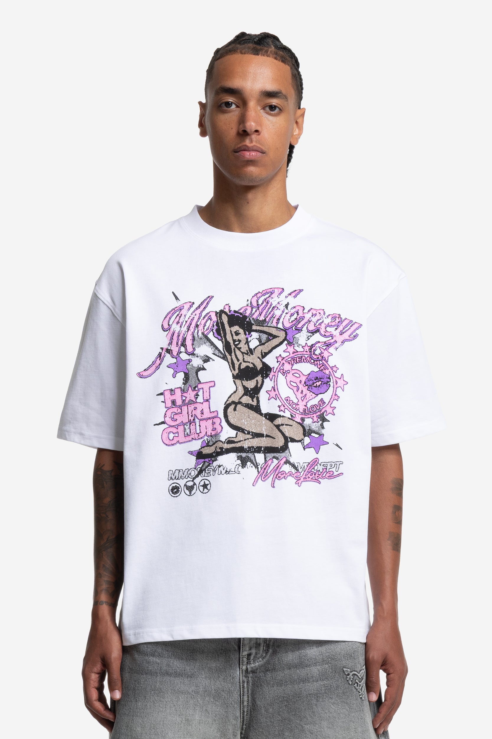HOT GIRL TEE WHITE