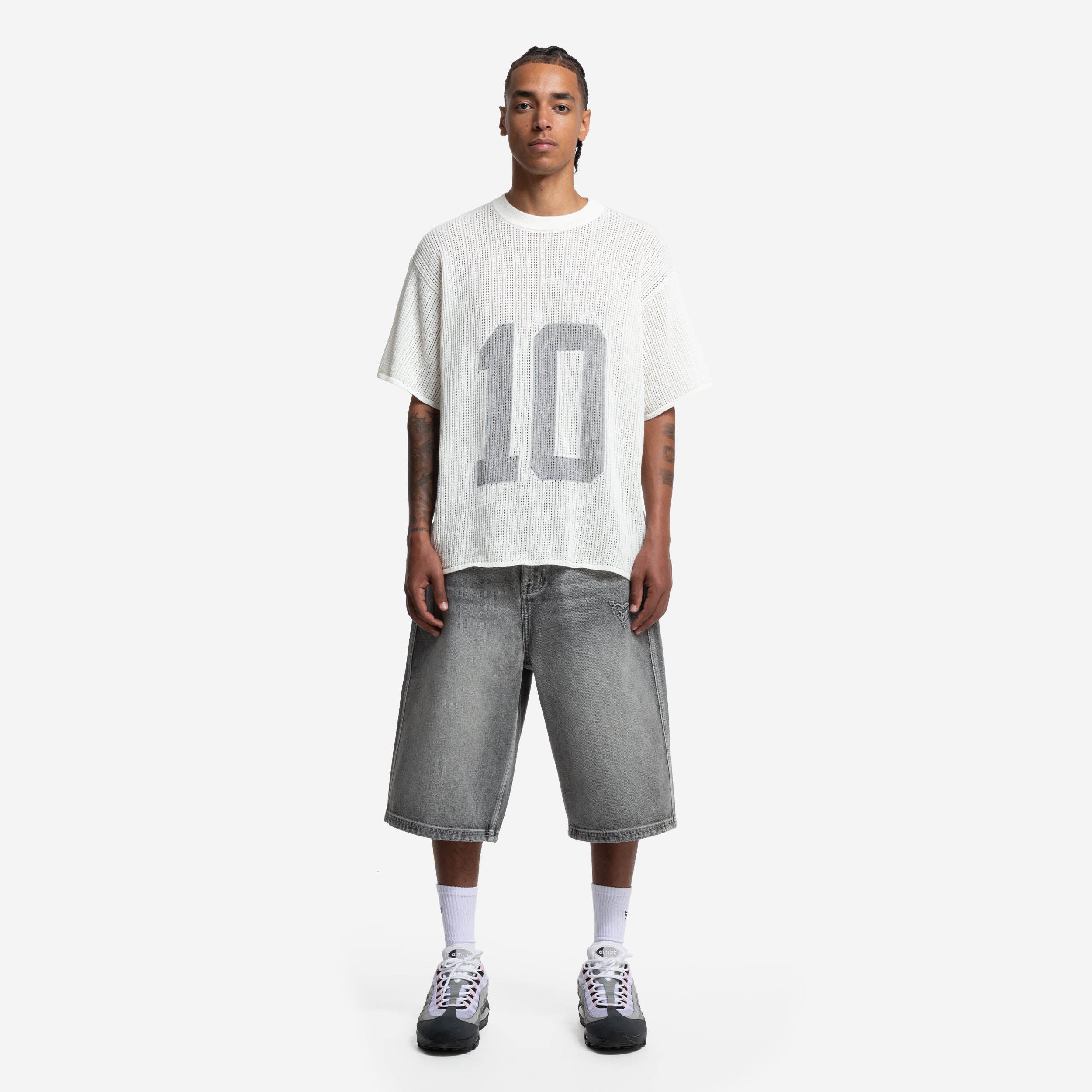 KNIT TEE JERSEY WHITE