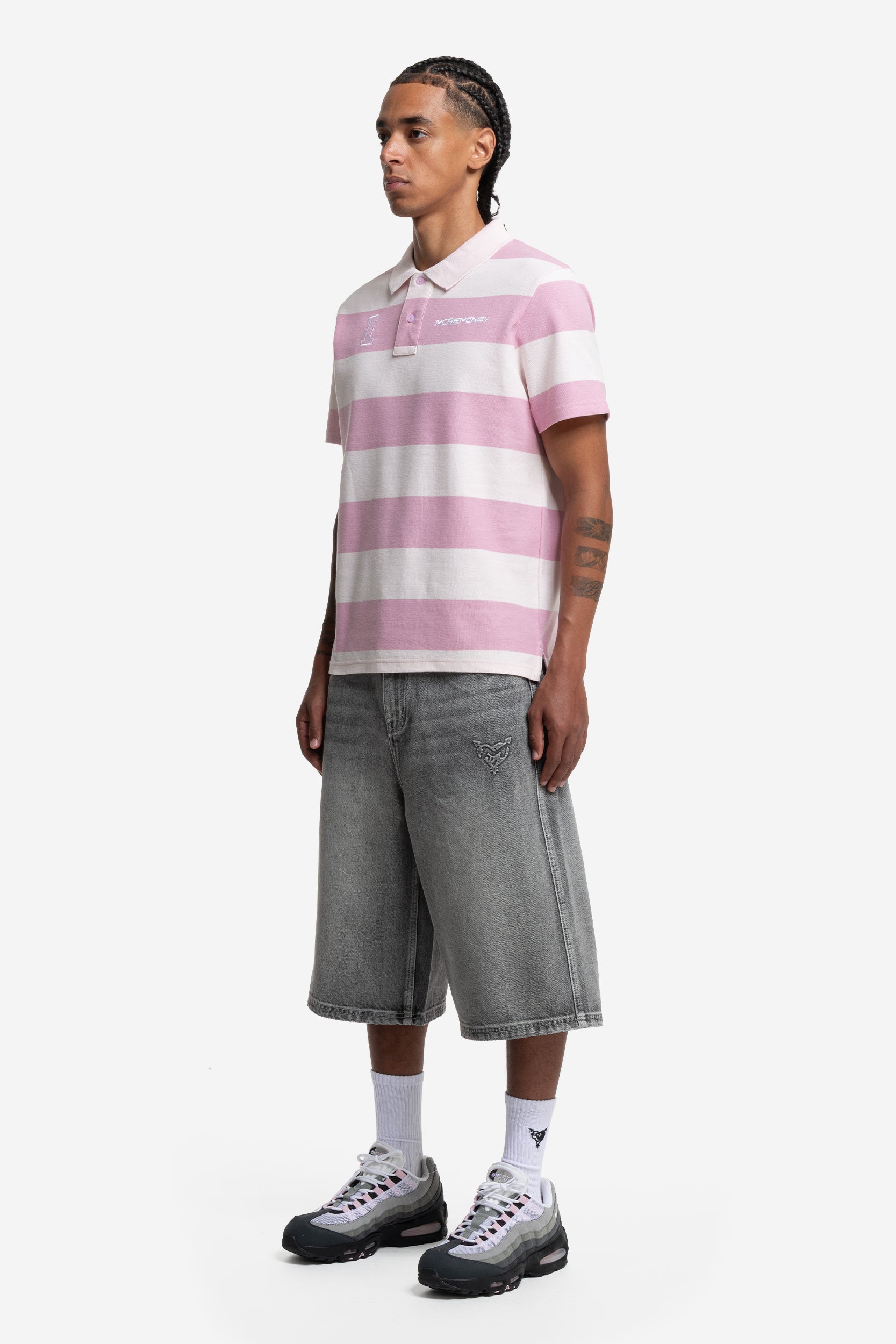 DISTINCTIVE JORTS GREY