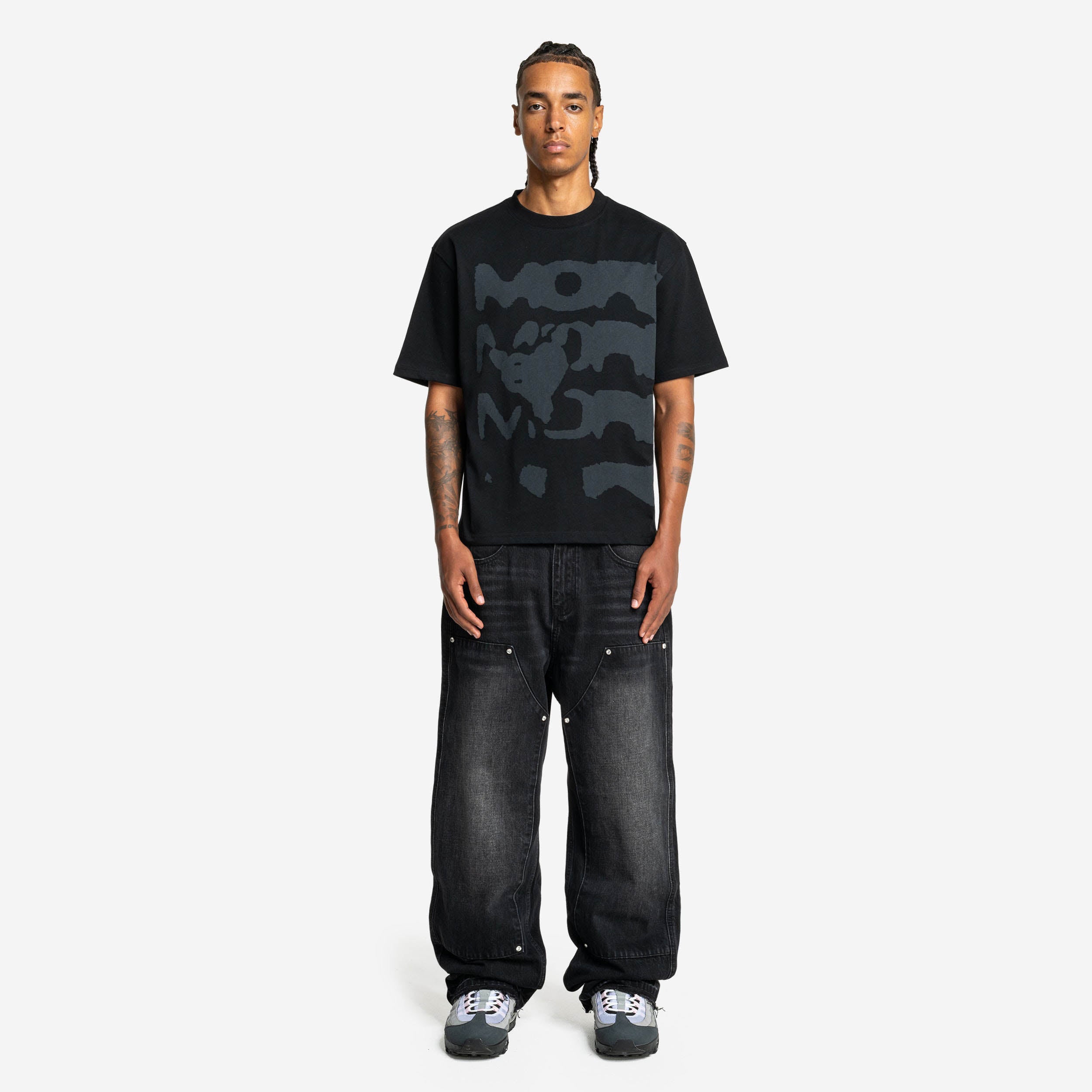 RADIANT CASH TEE ALL BLACK