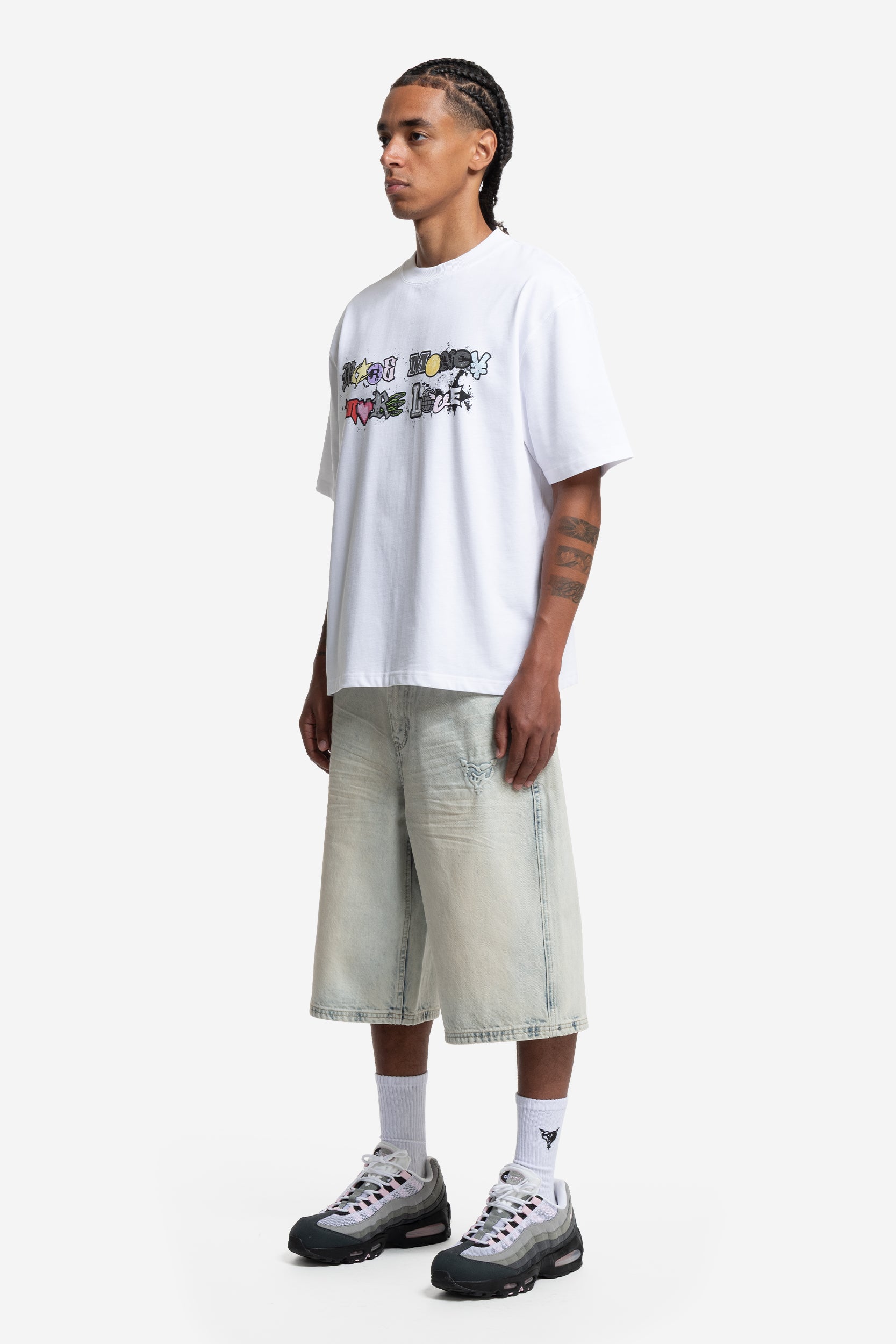 VARSITY TEE WHITE