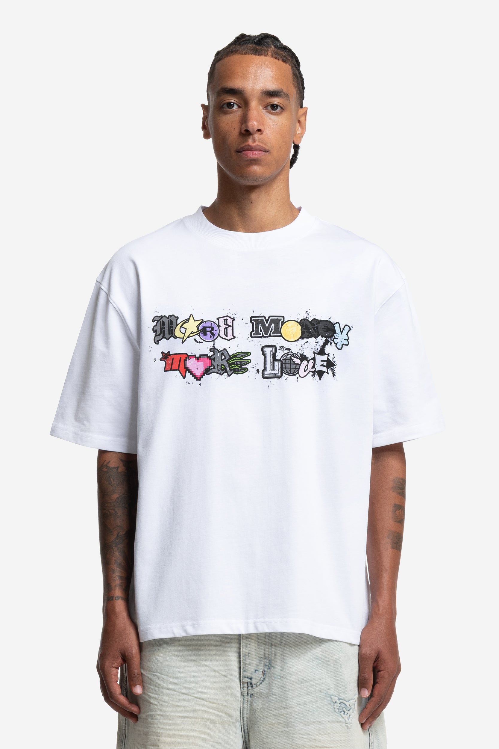 VARSITY TEE WHITE