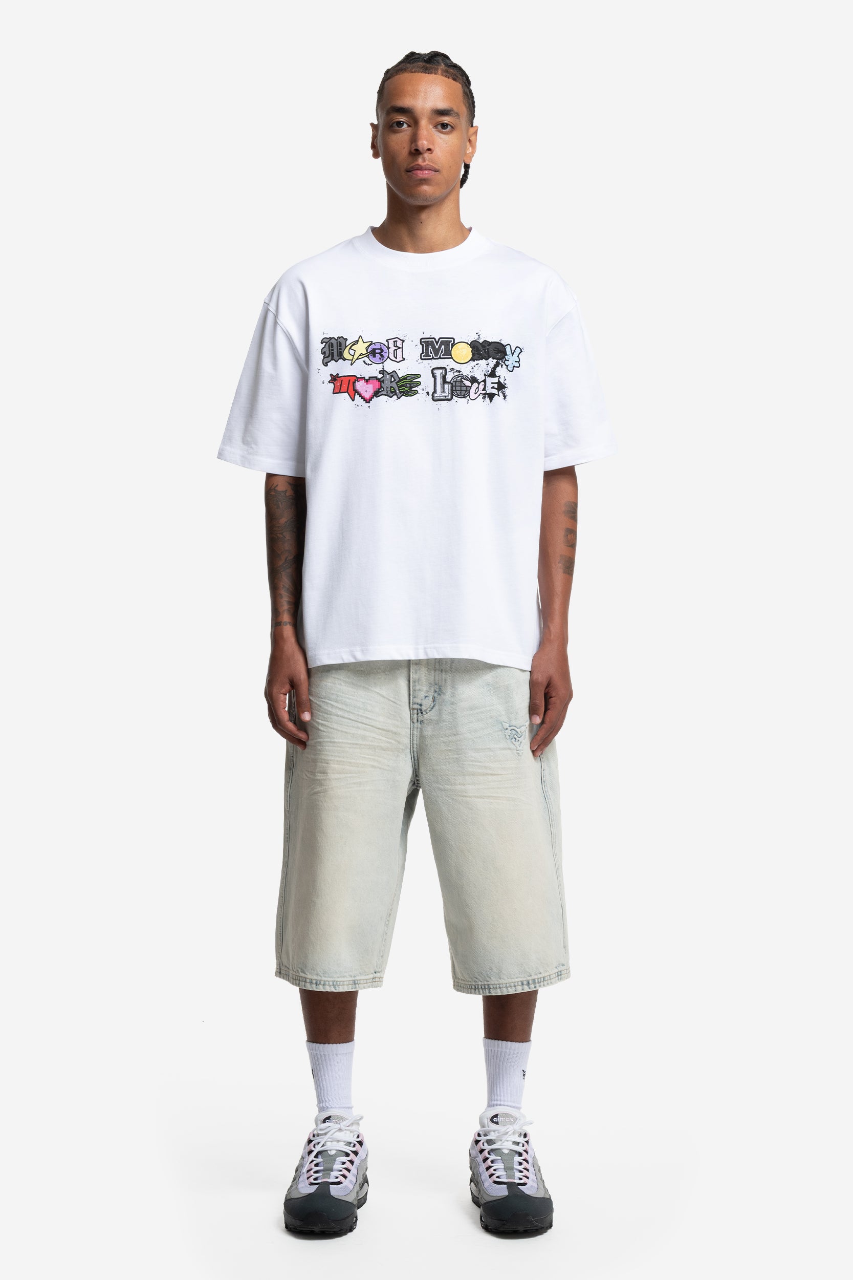 VARSITY TEE WHITE
