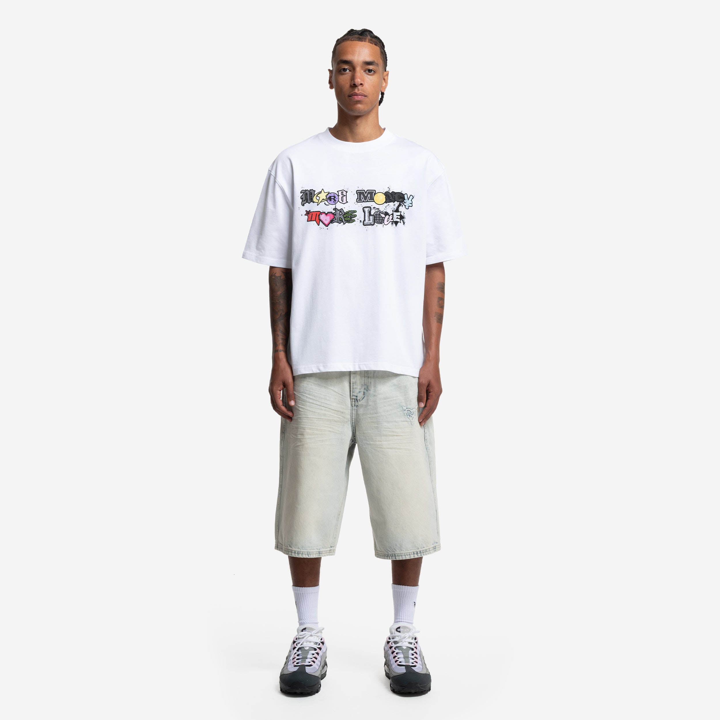 VARSITY TEE WHITE