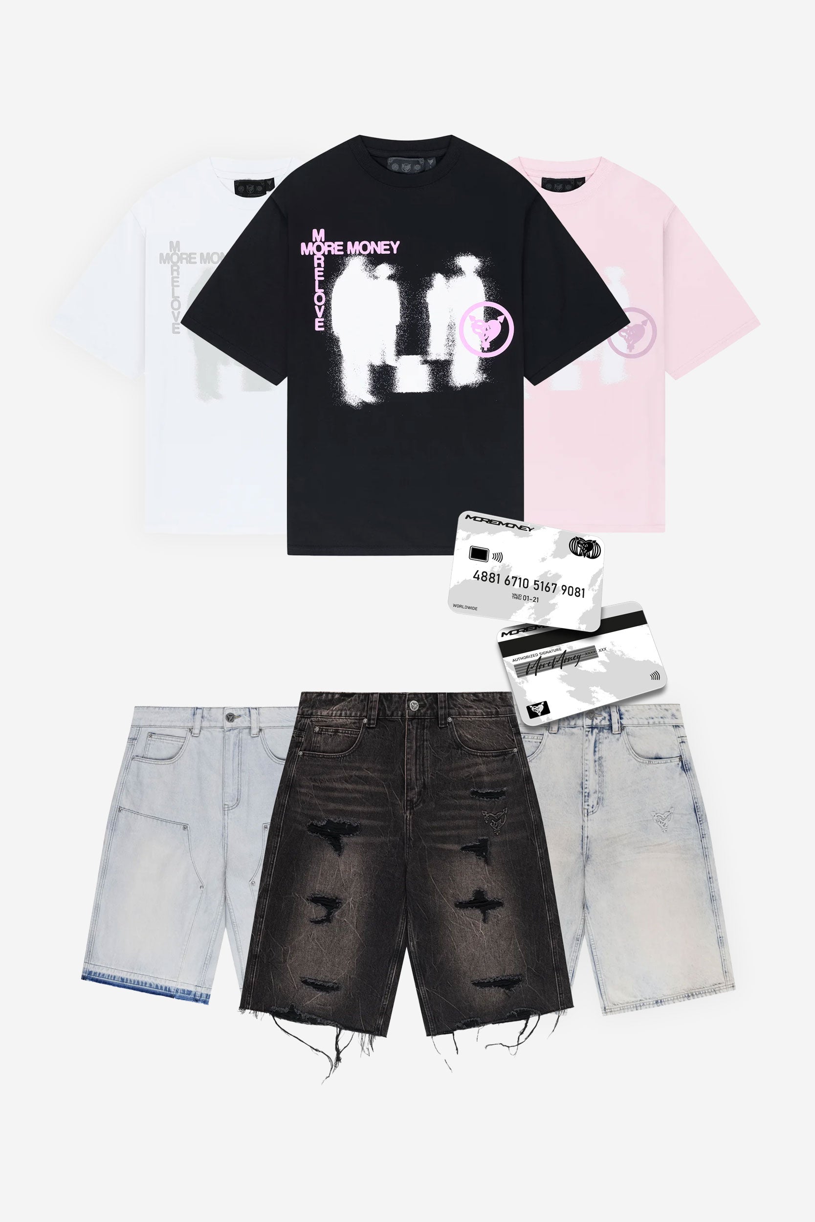 LOST BOND TEE + DISTINCTIVE JORT + FREE GIFT CARD