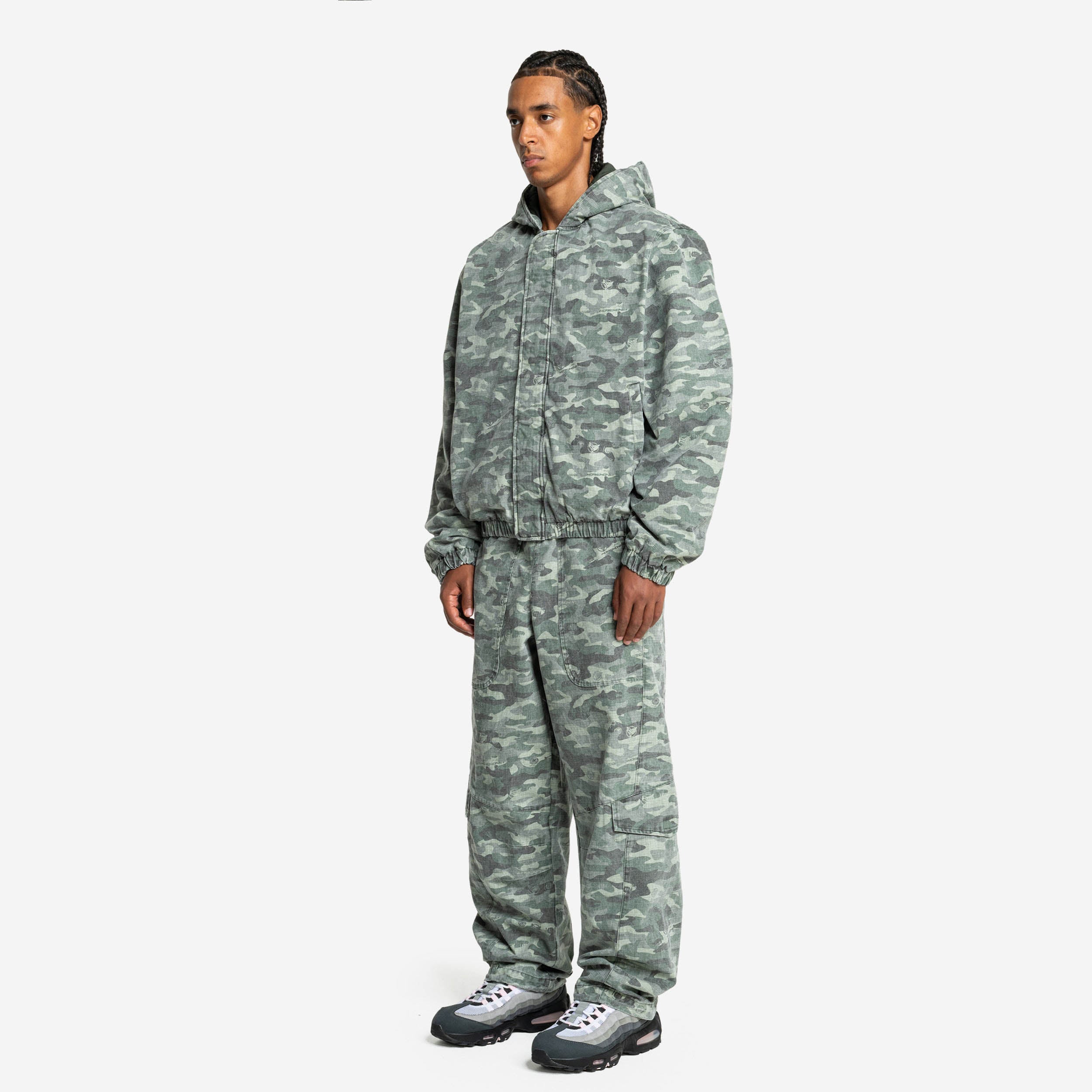 RIPSTOP PANTS CAMO GREEN