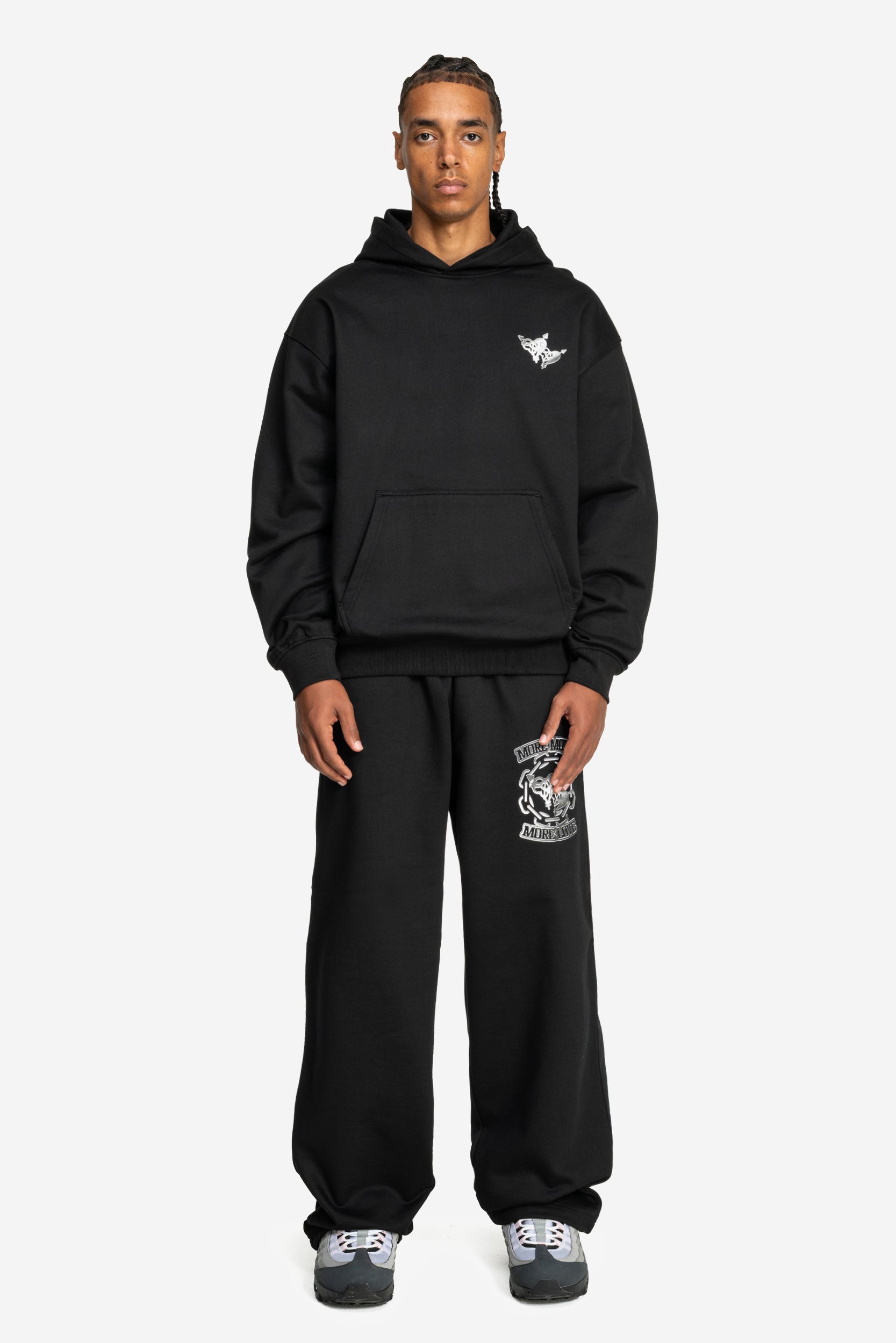 CHROME JOGGER BLACK