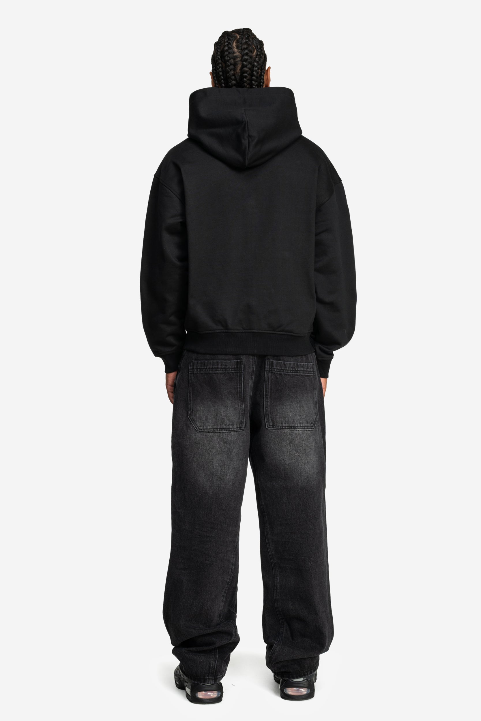 MONEY ROOTED ZIP BLACK