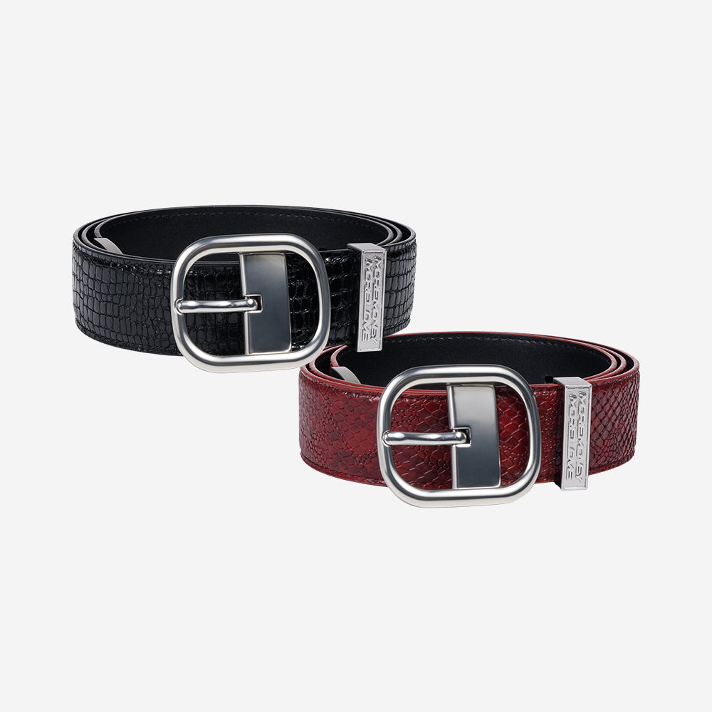 DOUBLE BASE BELT (CROCODILE + SNAKE)