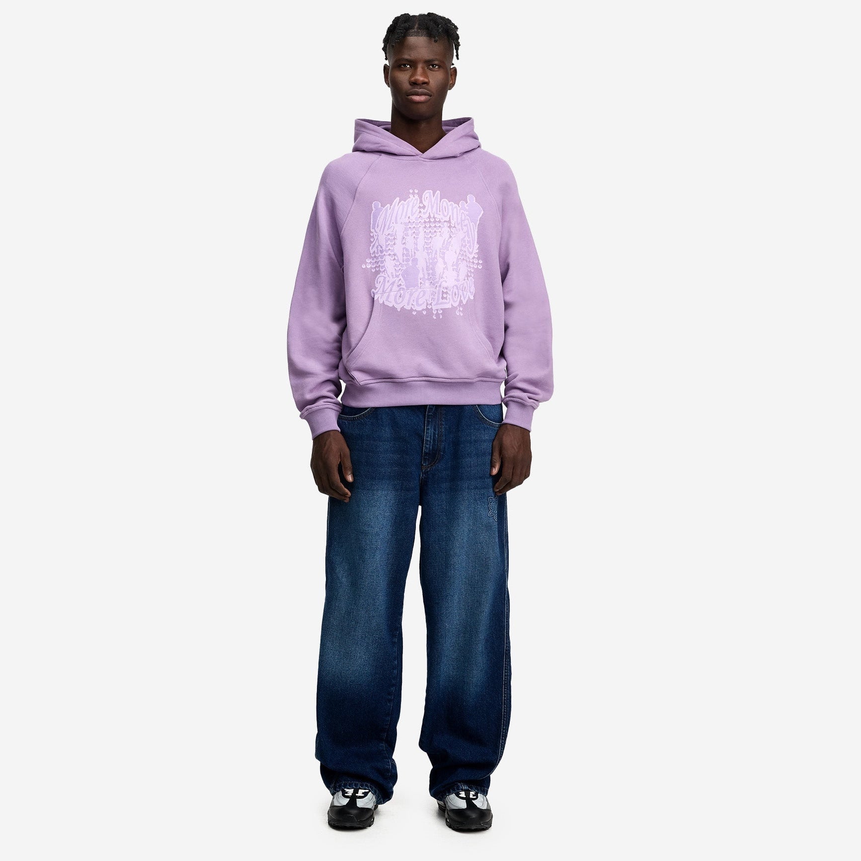 DAWN DUSK HOODIE PURPLE
