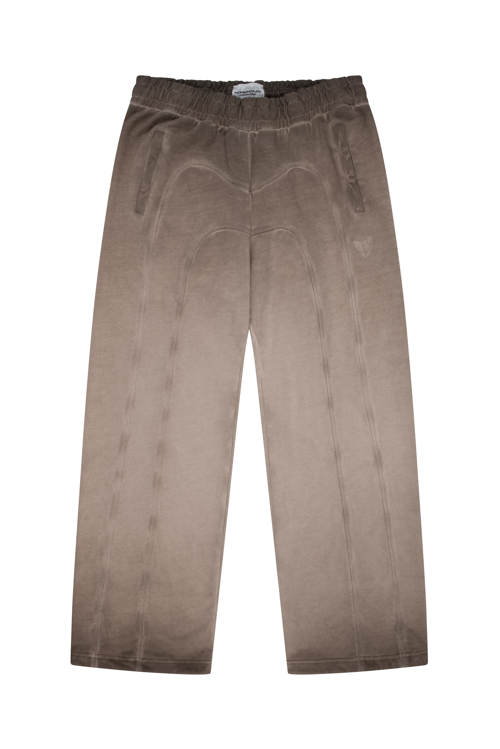 STACKS JOGGER BROWN OIL WASHED