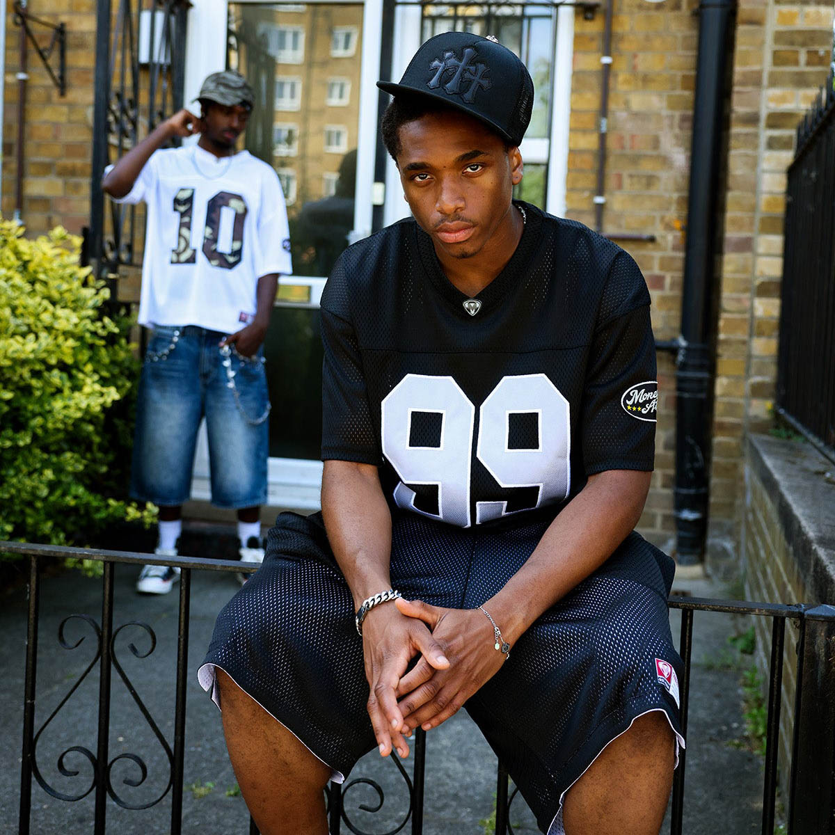 TOUCHDOWN MESH JERSEY BLACK
