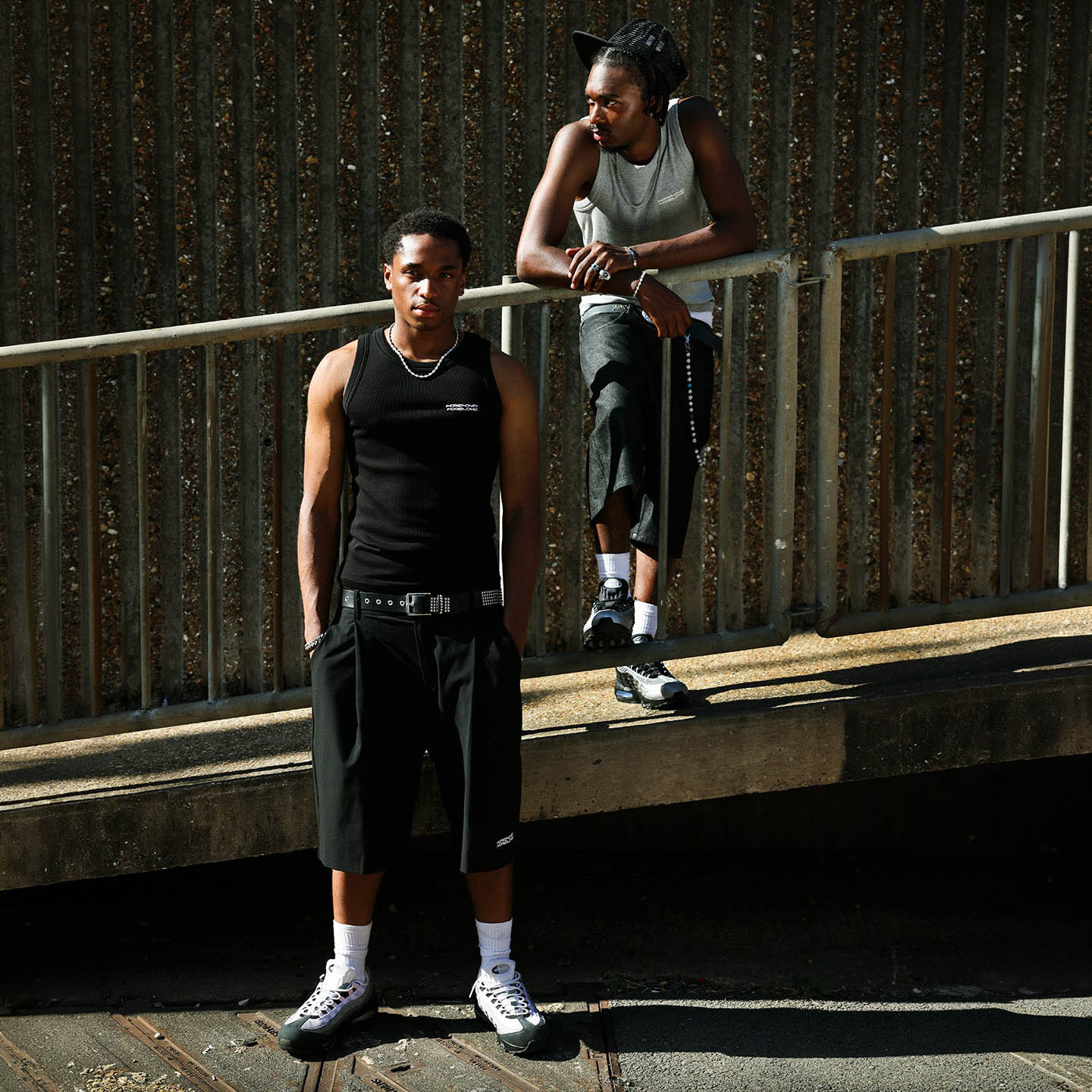 TANKTOP BLACK (2-PACK)