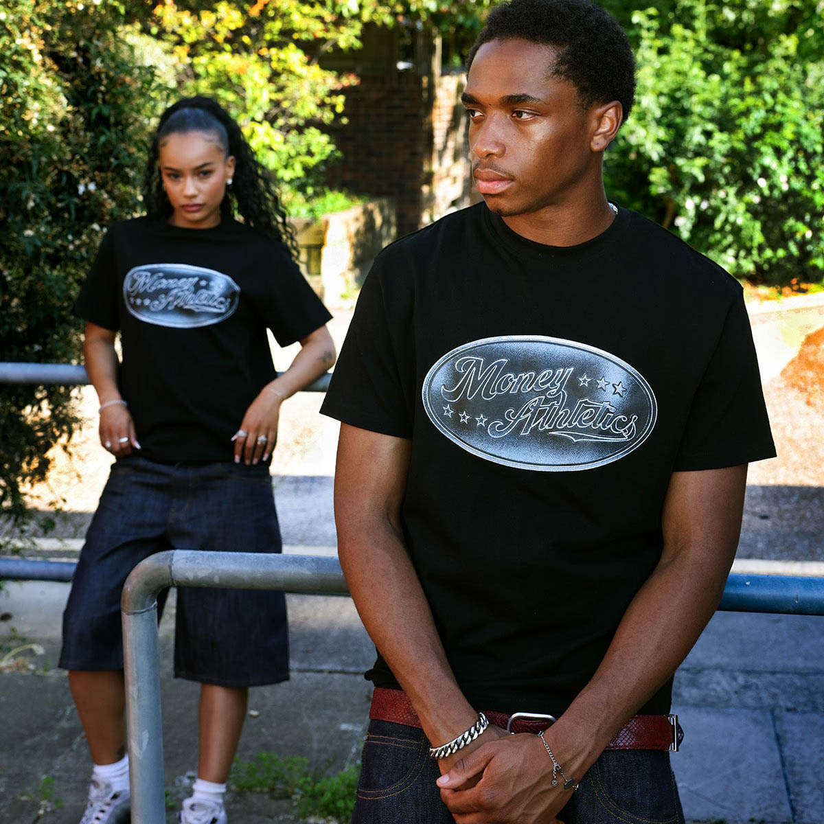 MONEY ATHL. TEE BLACK