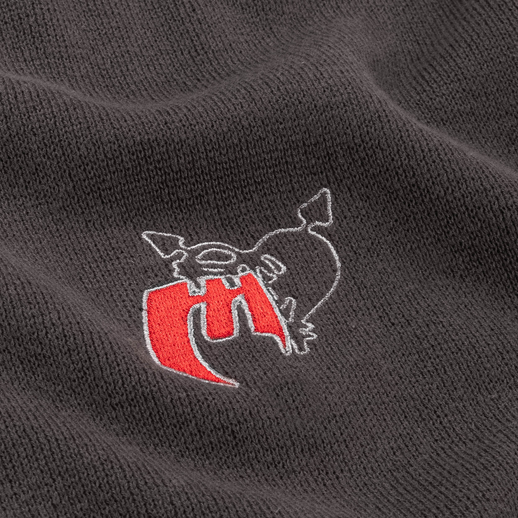 KNIT TRACK JACKET GREY