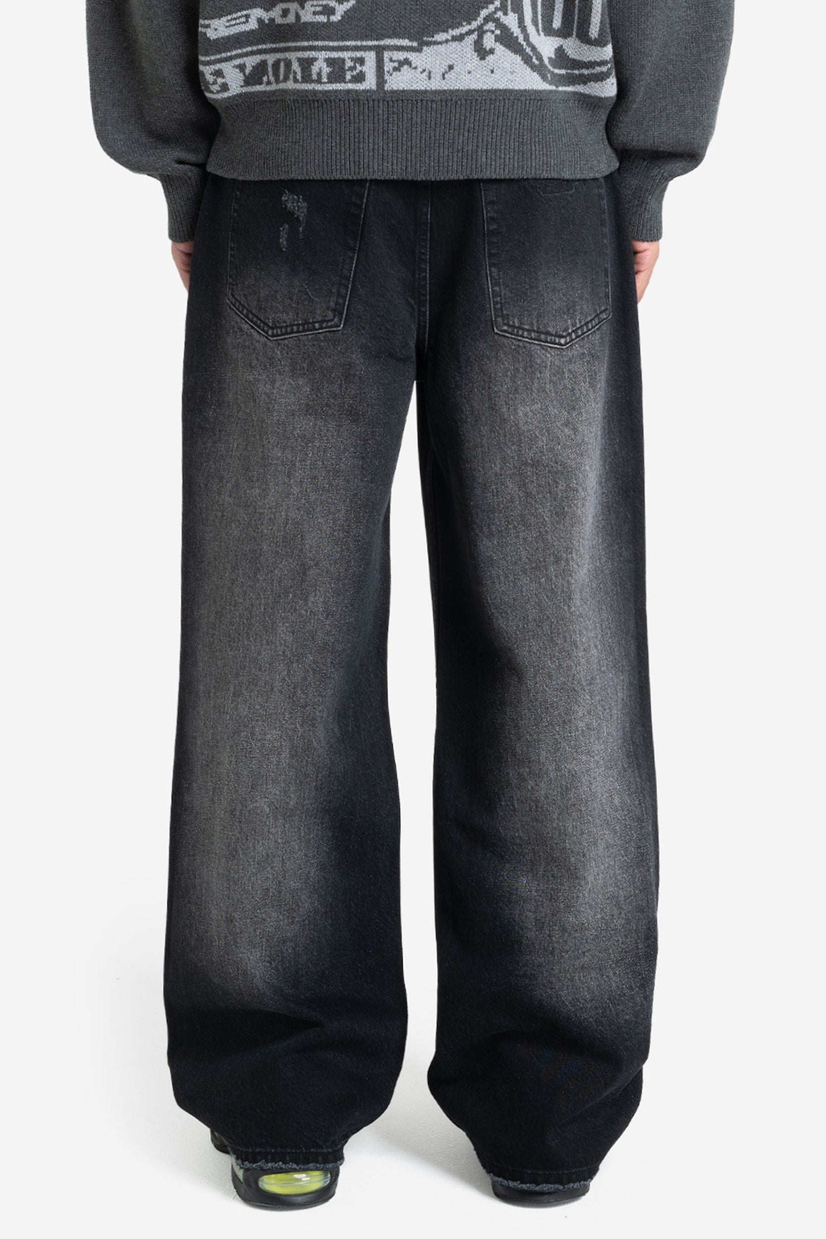 REPAIR DENIM BLACK IRON