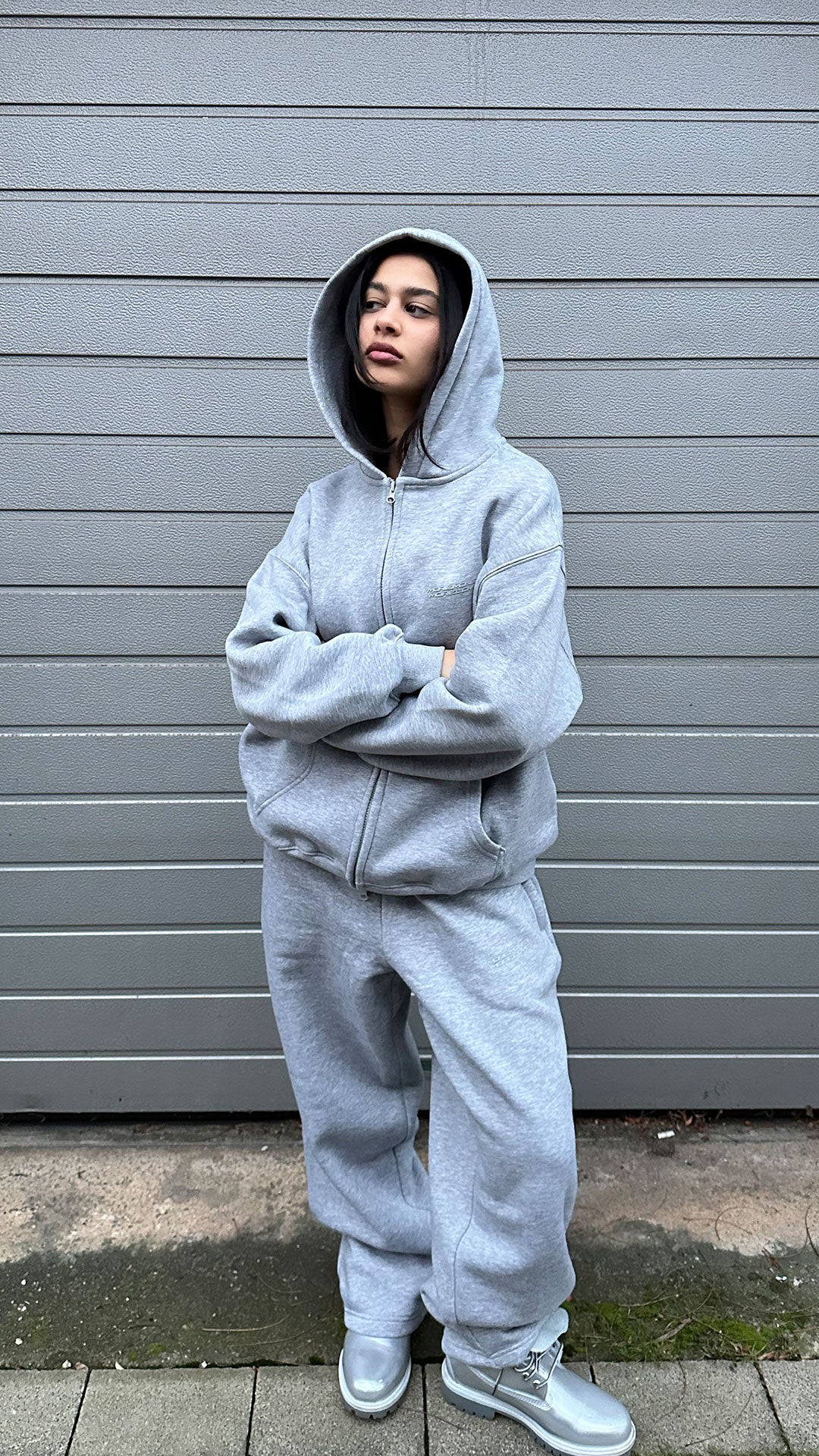 Load video: CloudsZip_GreyMelange_UGC01