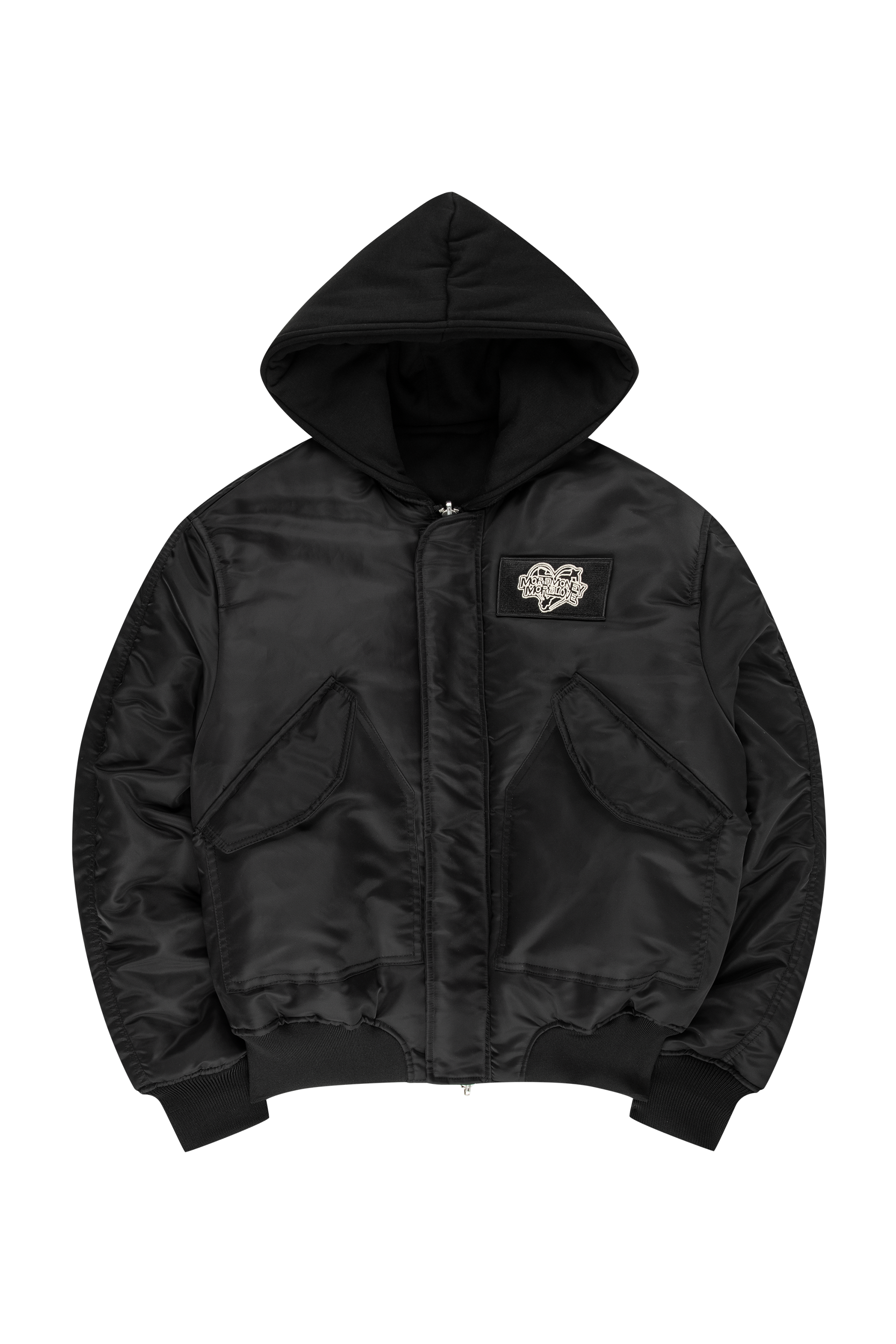 REVERSIBLE BOMBER JACKET BLACK