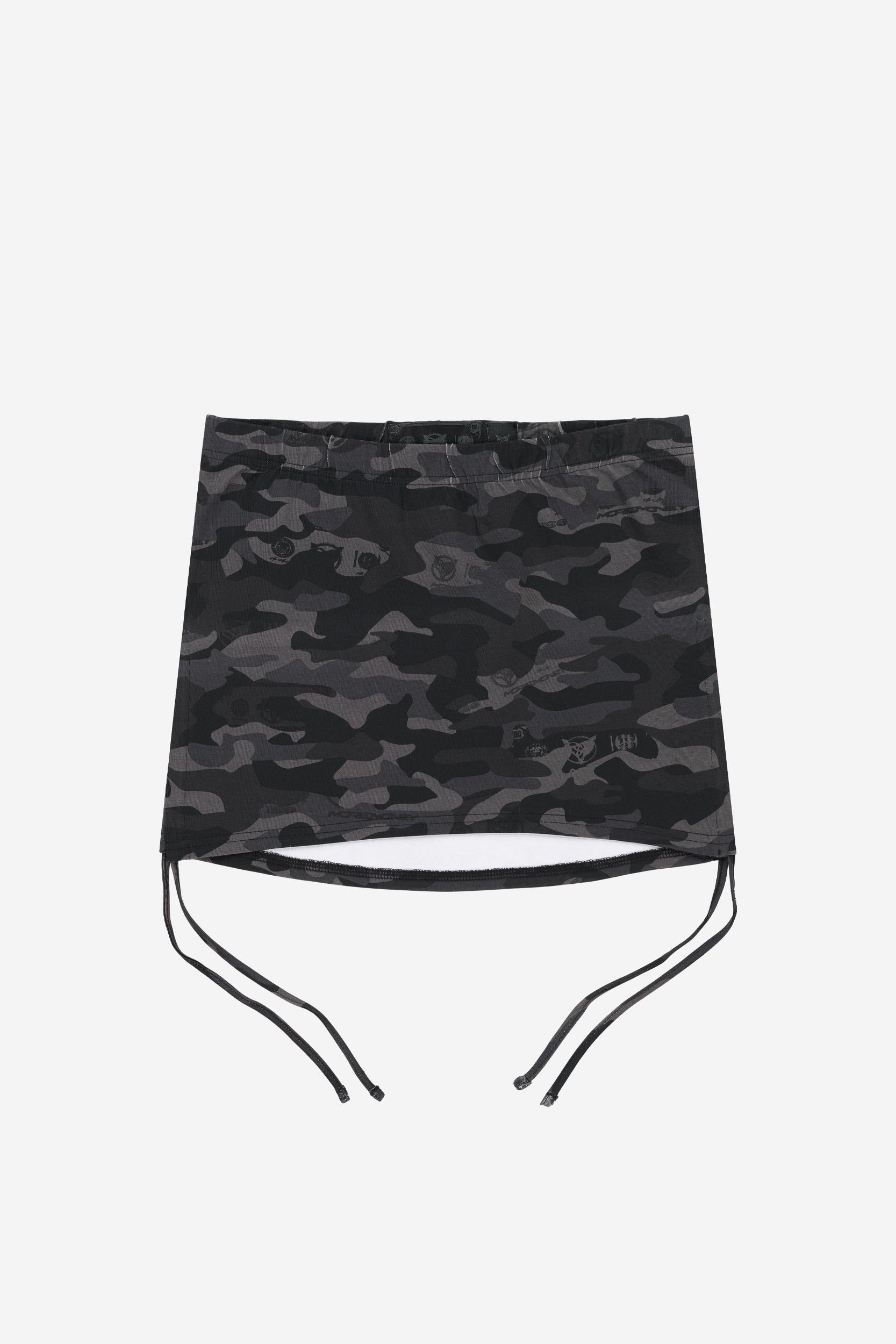 CAMO STRINGS SKIRT