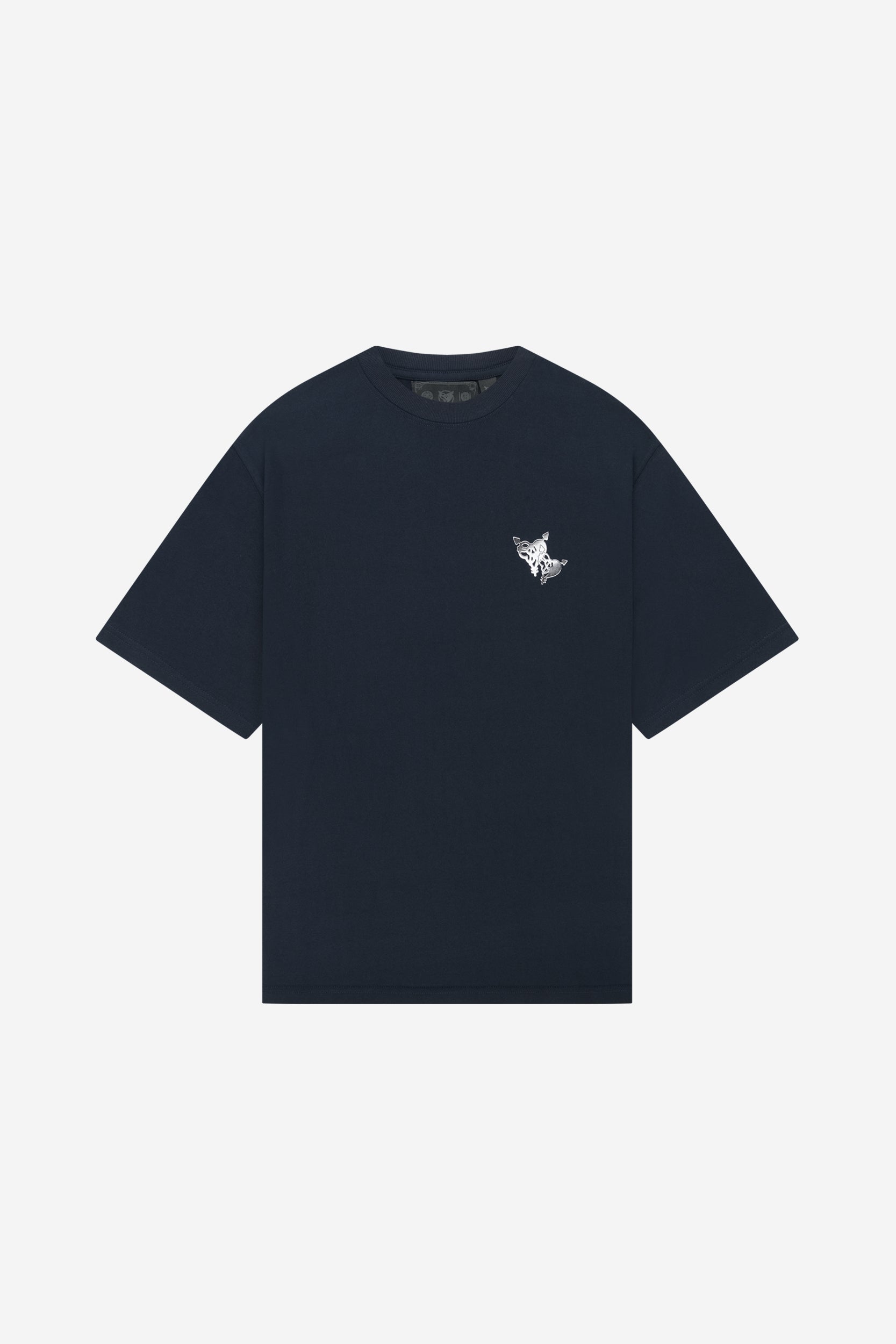 CHROME TEE NAVY