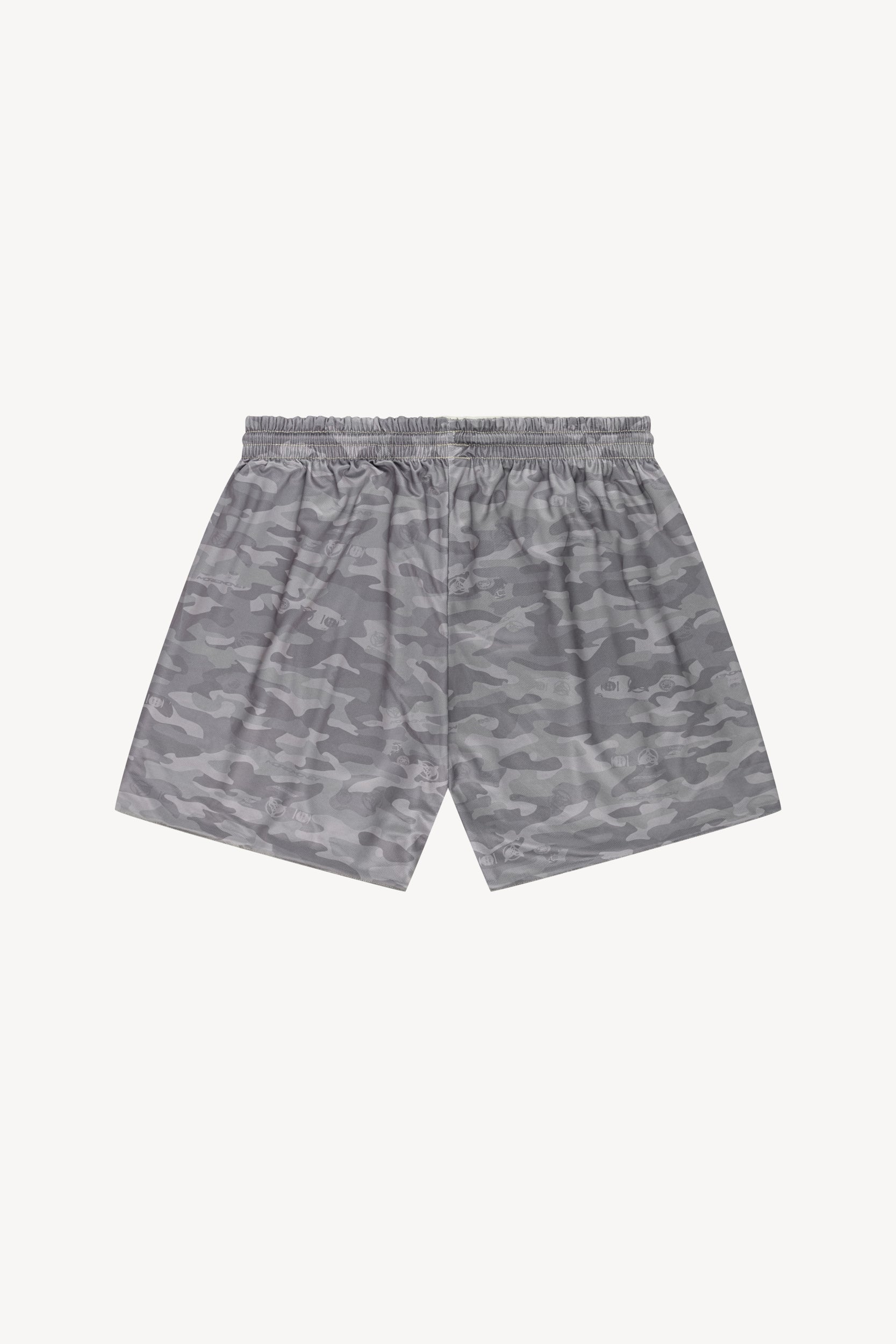 REVERSIBLE MESH SHORTS GREY