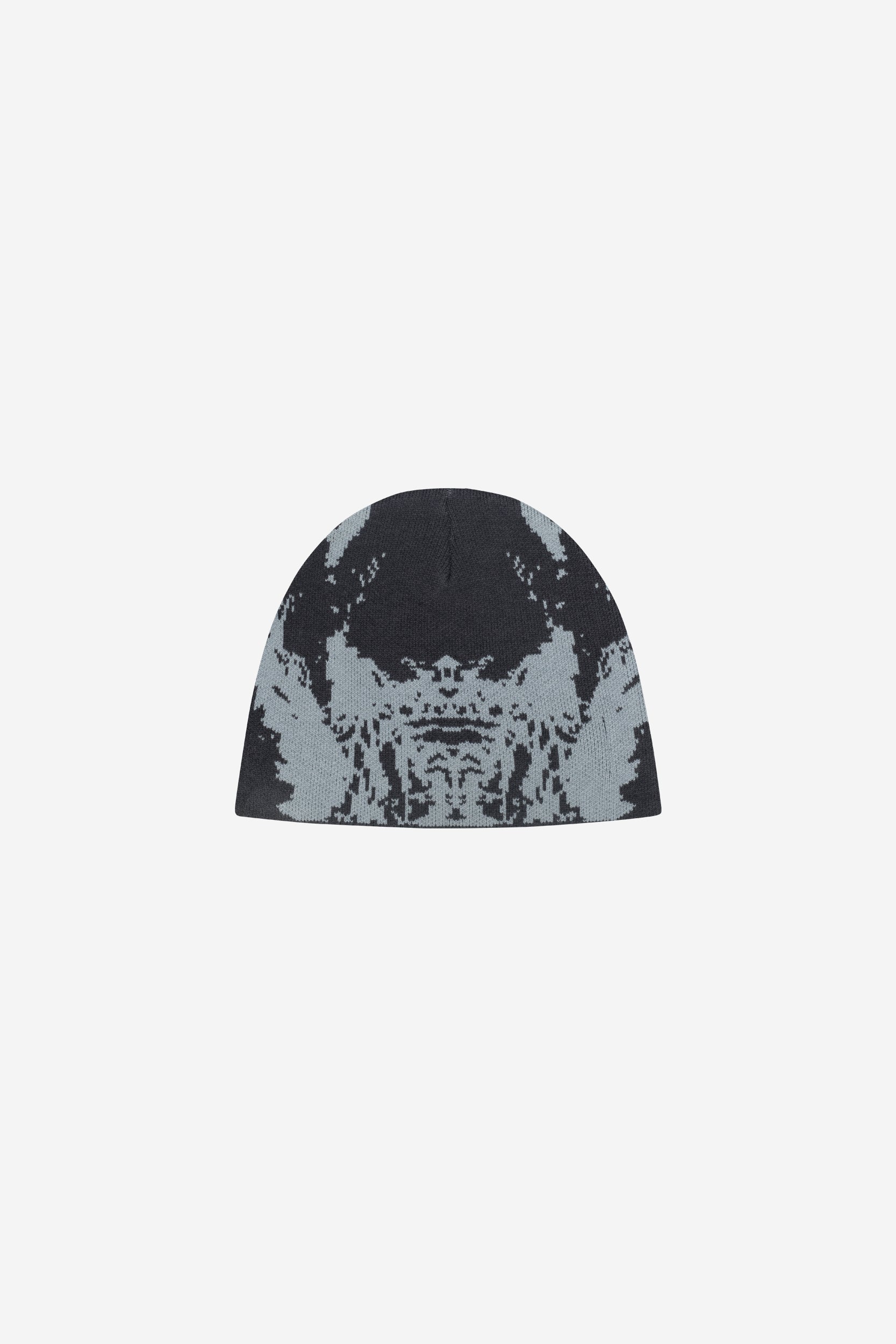 SKULL BEANIE BLACK