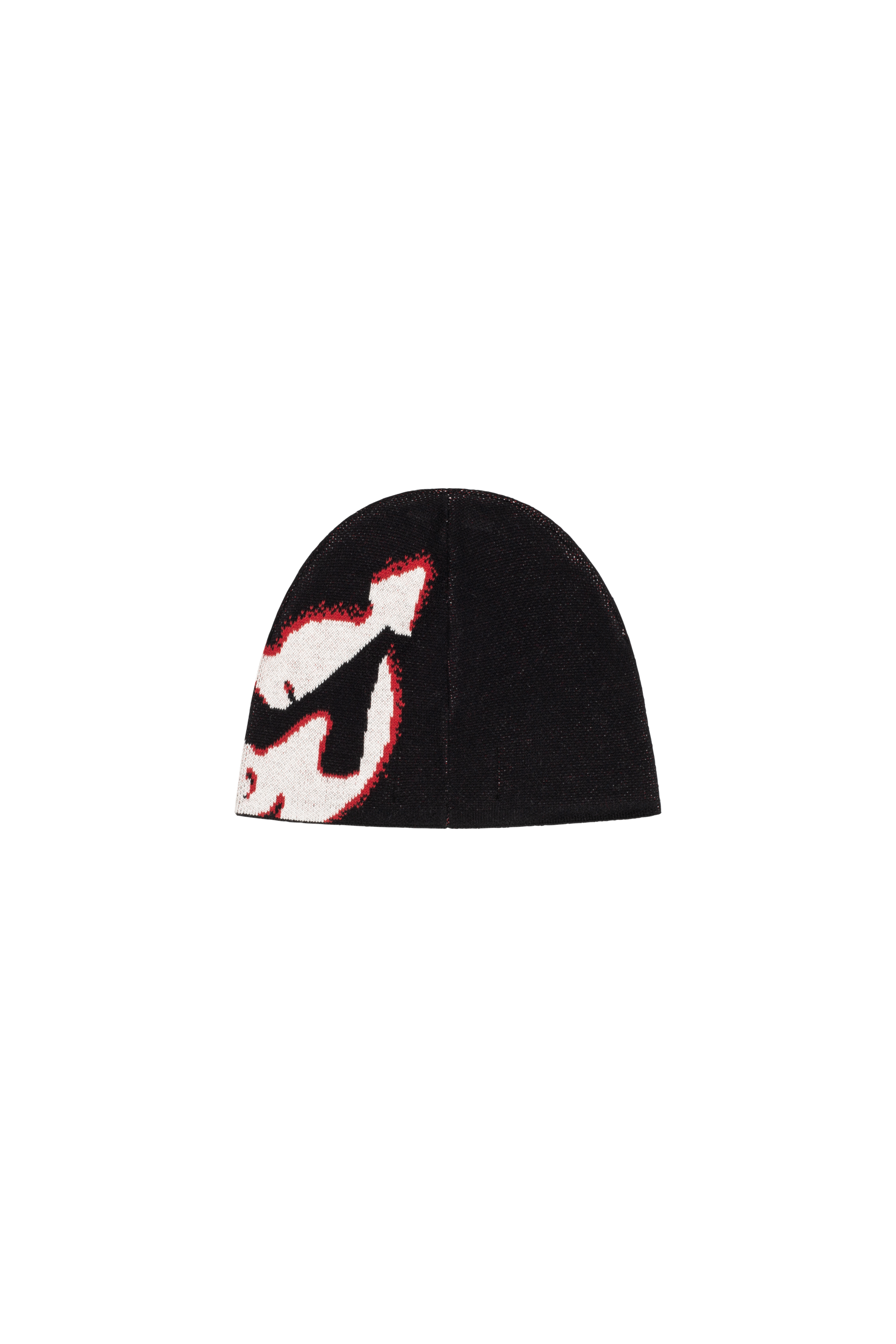 HEART BEANIE BLACK