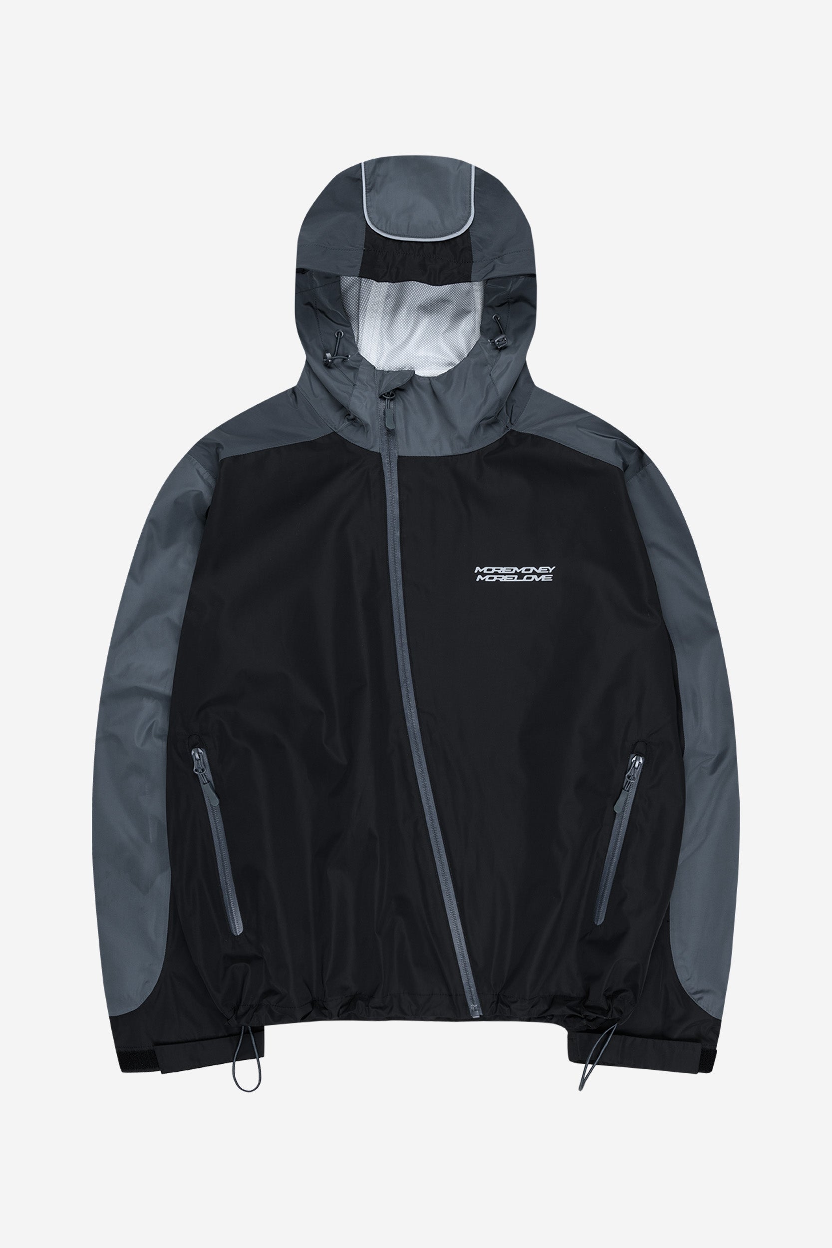 MULTIFACED SHELL JACKET BLACK NOTES