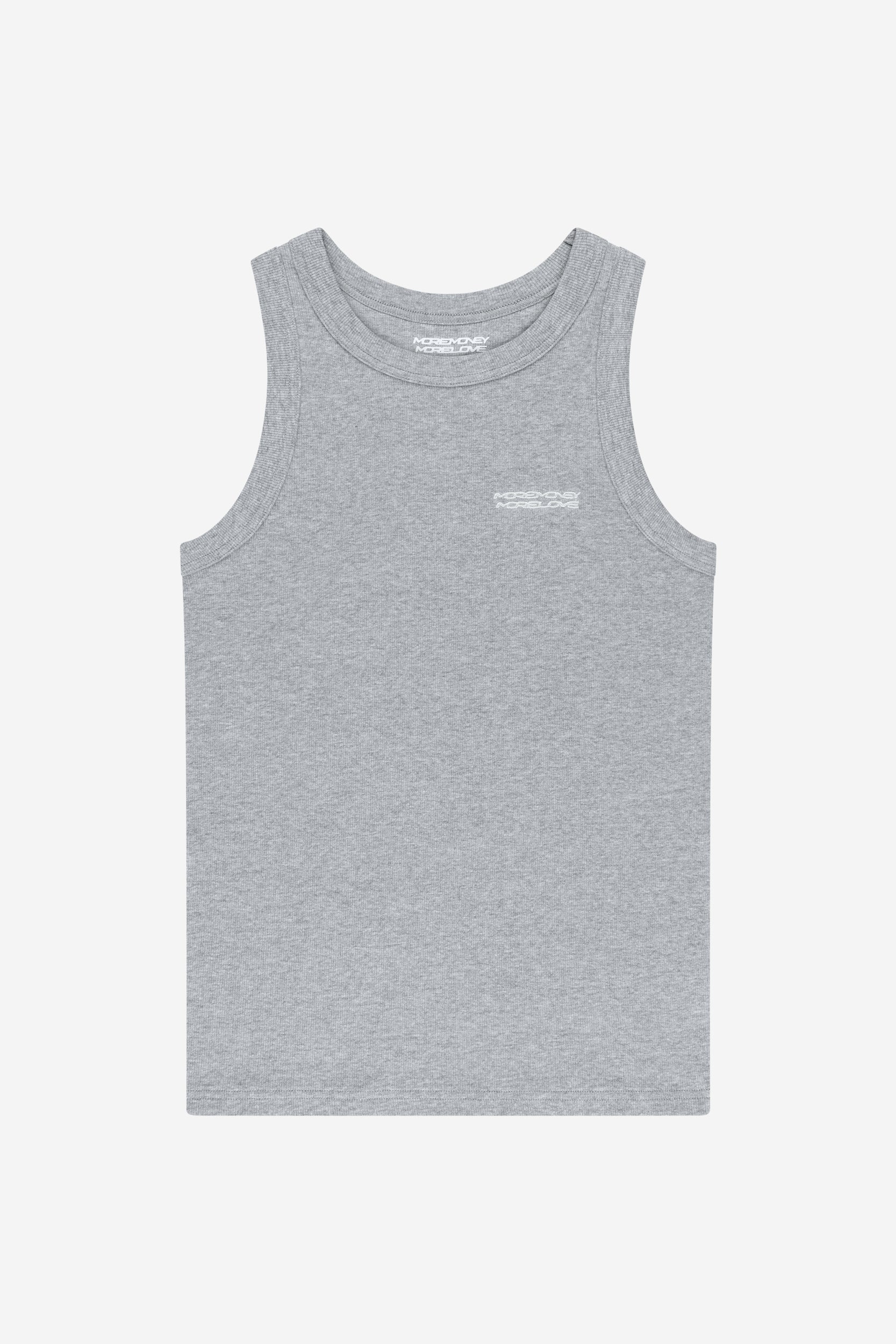TANKTOP GREY MELANGE (2-PACK)