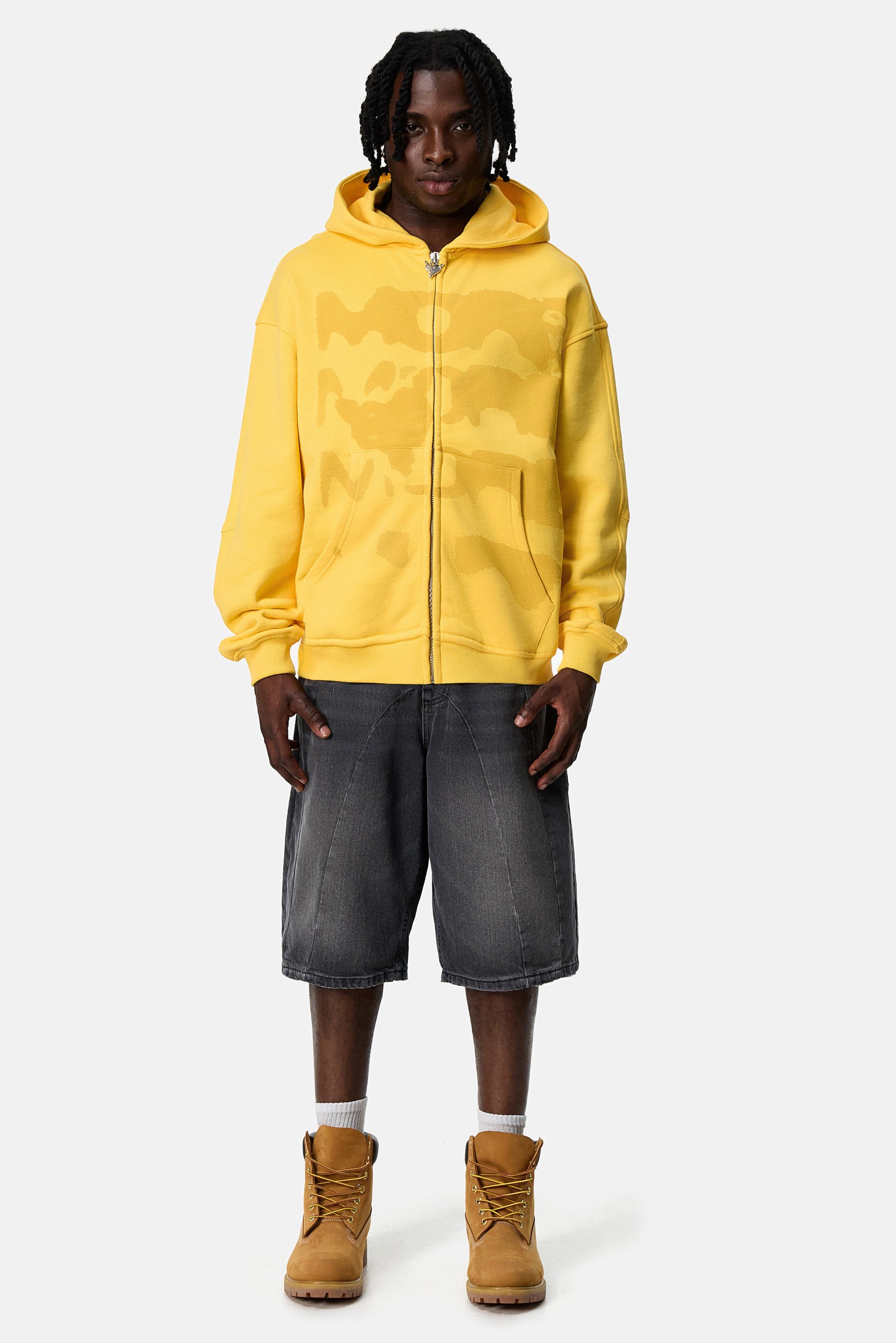 RADIANT CASH ZIP YELLOW