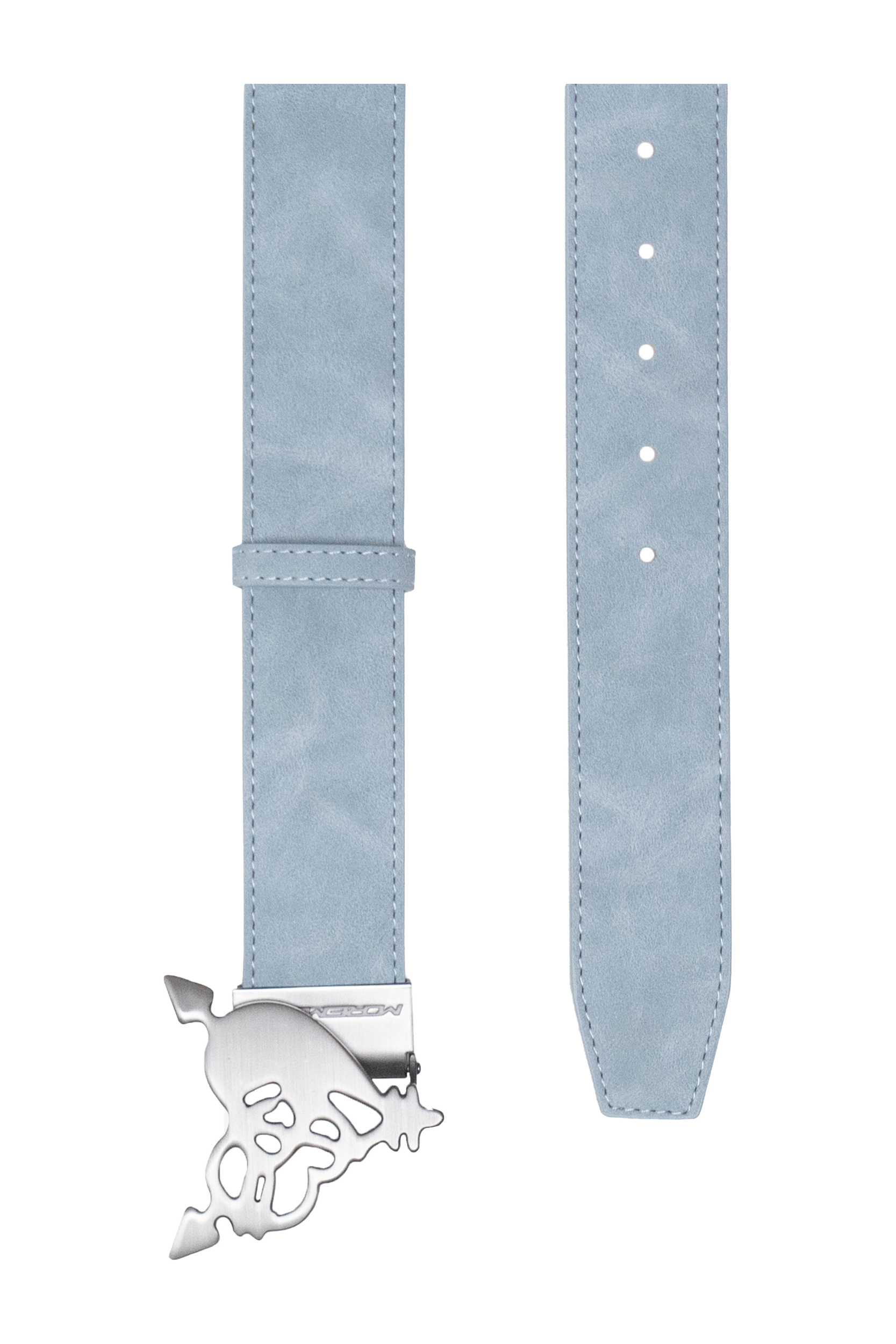 HEART LOGO LIGHT BLUE BELT