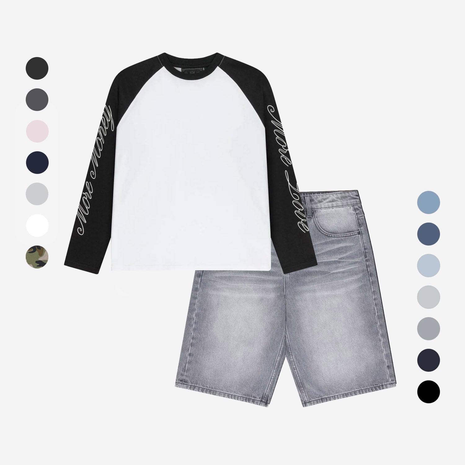 LONGSLEEVE + JORTS COMBO