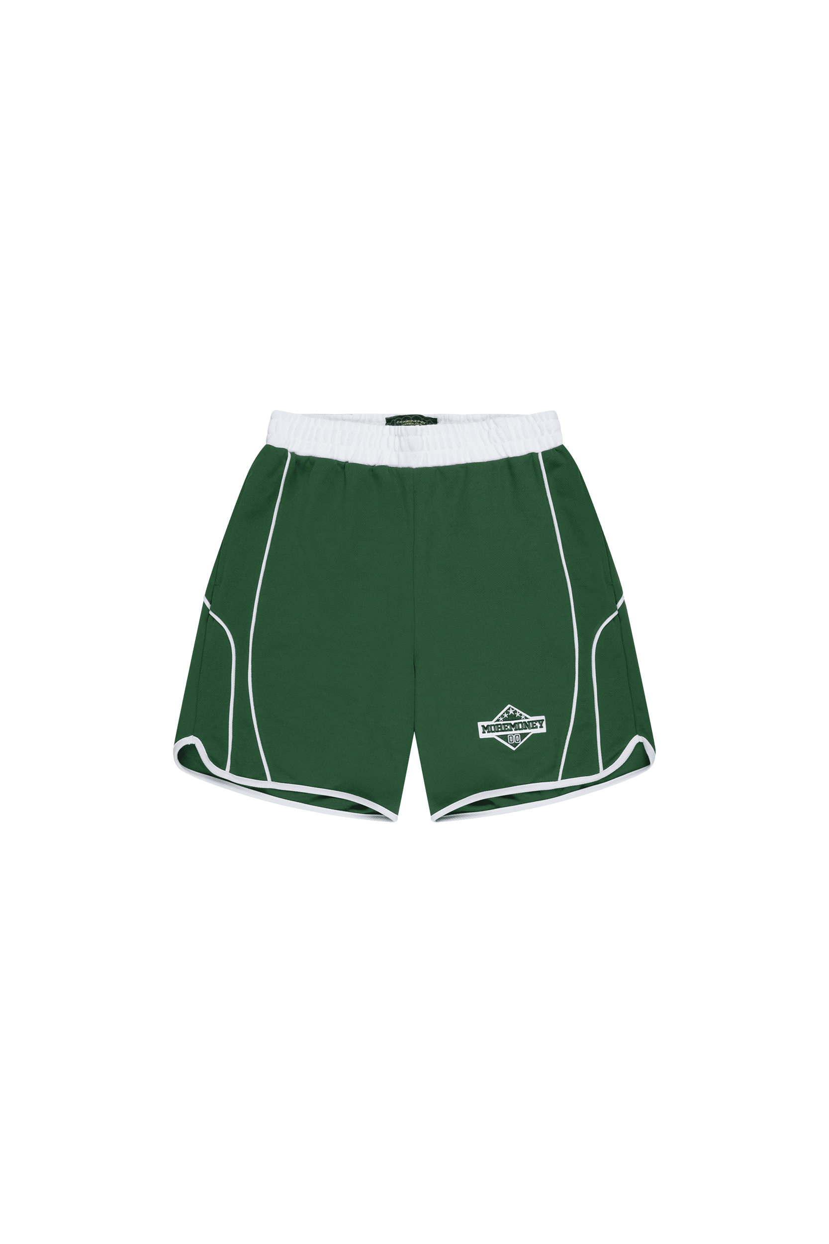 MORE LOVE MESH SHORTS GREEN