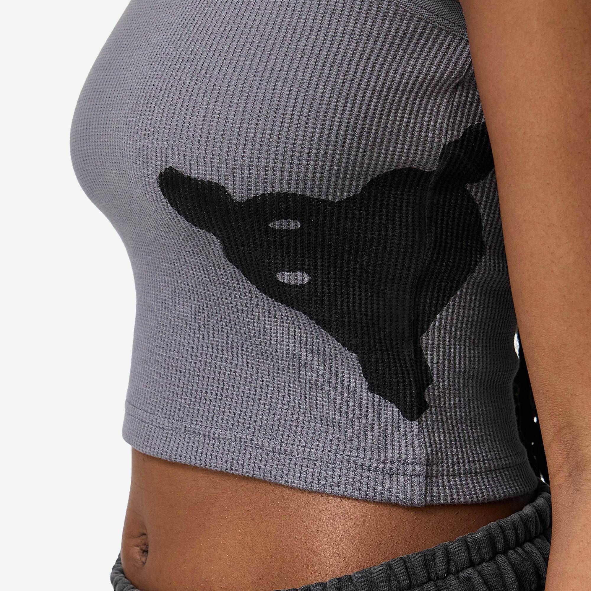 STACKS CROP TOP BLACK