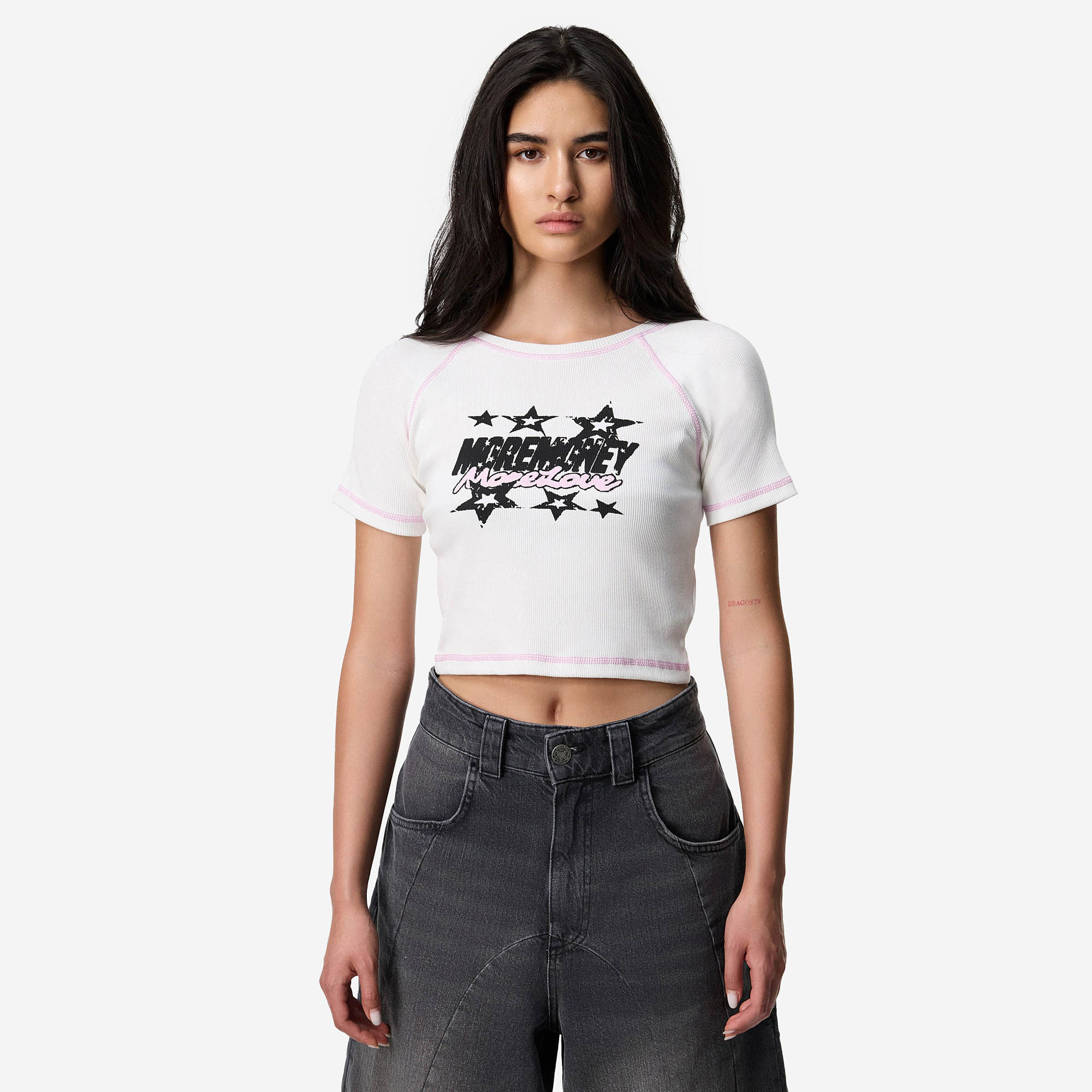 STARLIGHT CROP TOP WHITE