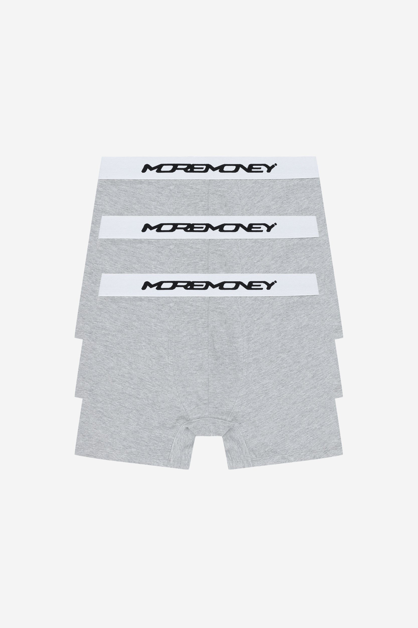 THE BOXERS GREY MELANGE (3-PACK)