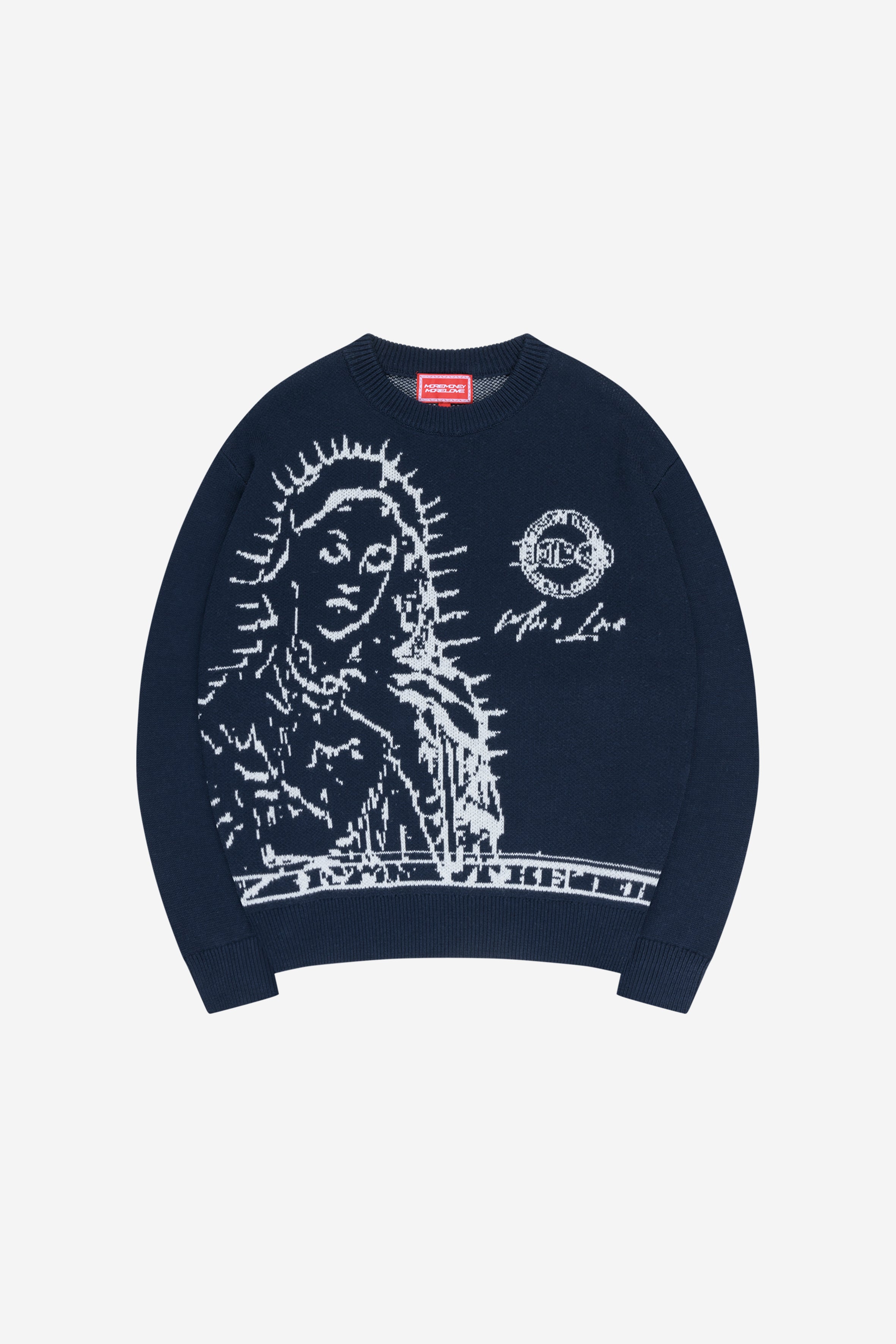 MORE BLESSINGS KNIT NAVY
