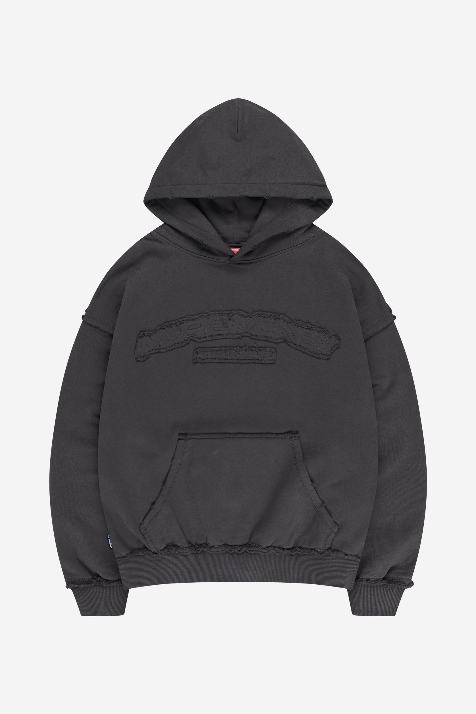 ROUGH HOODIE DARK GREY