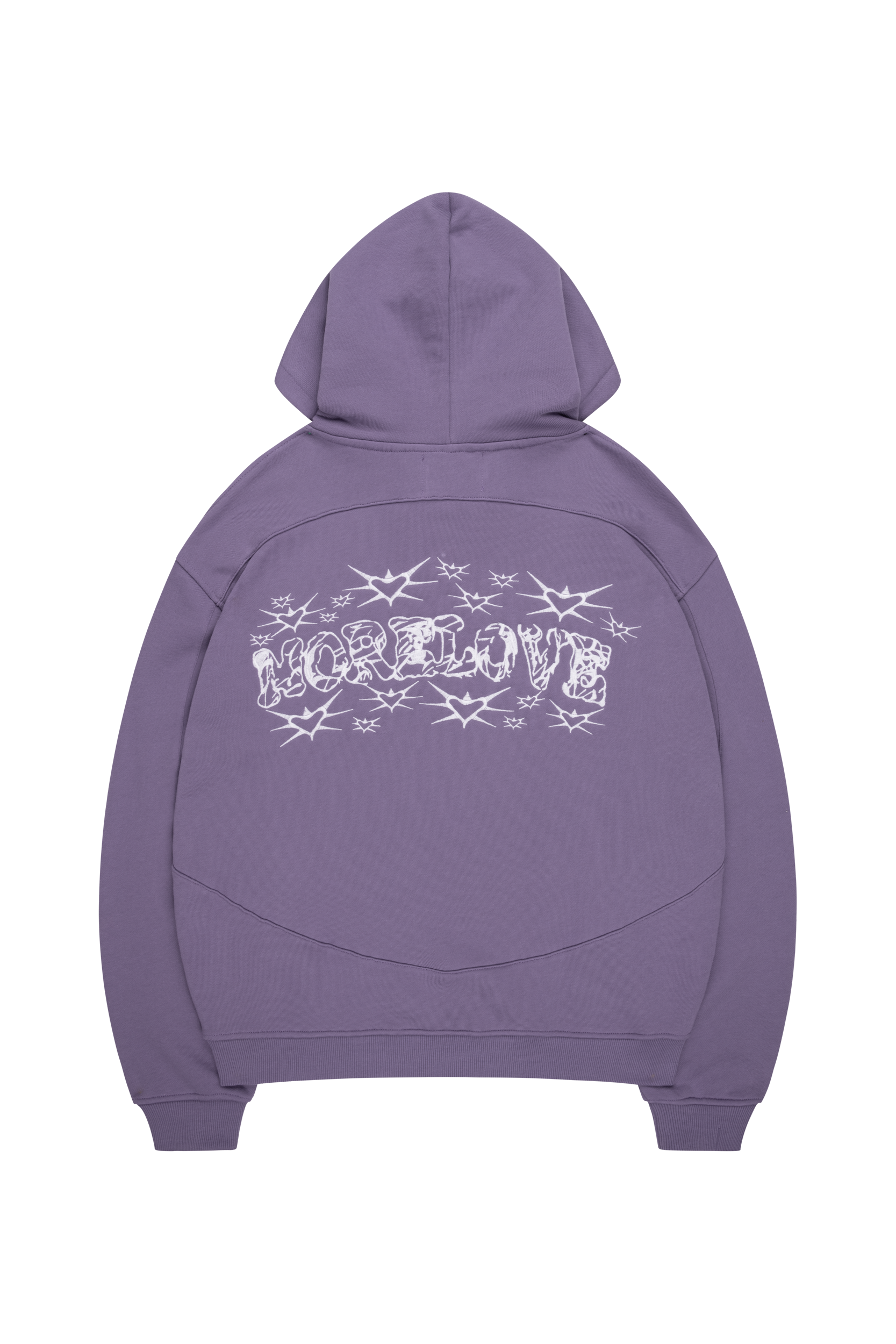 REVERSI GRAPHIC HOODIE MULLED GRAPE PURPLE