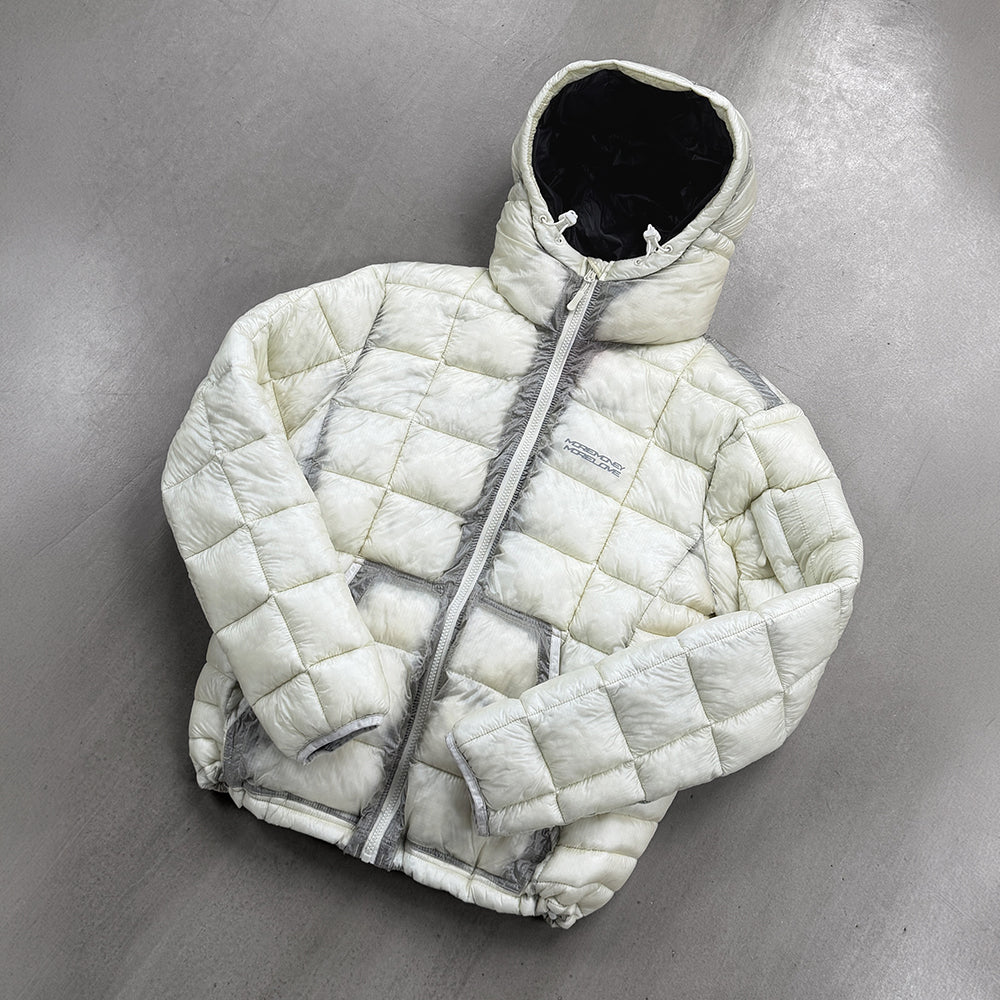 MORE MONEY SLIM PUFFER OFF WHITE