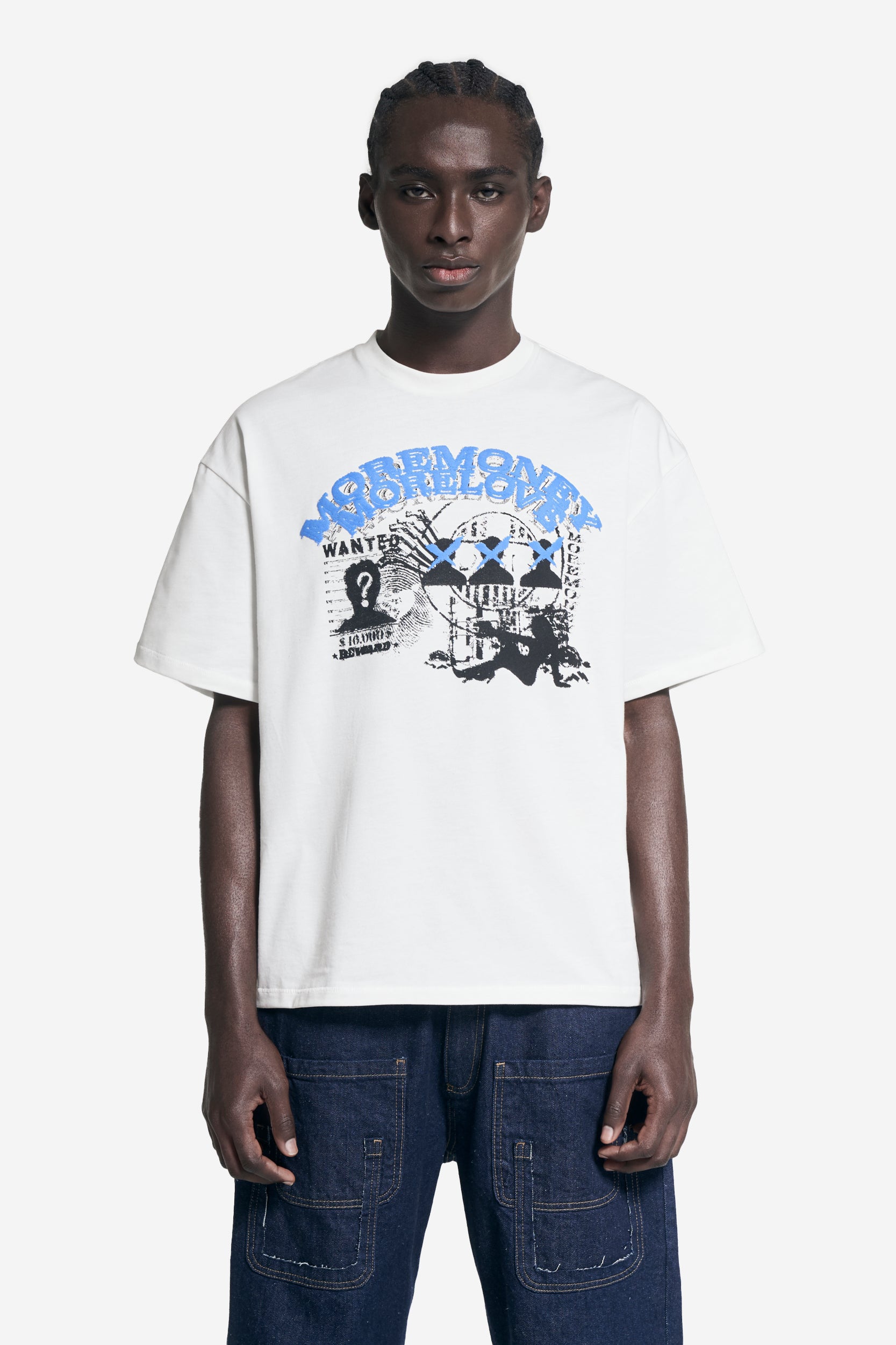 WILDLY WANTED BLANC TEE