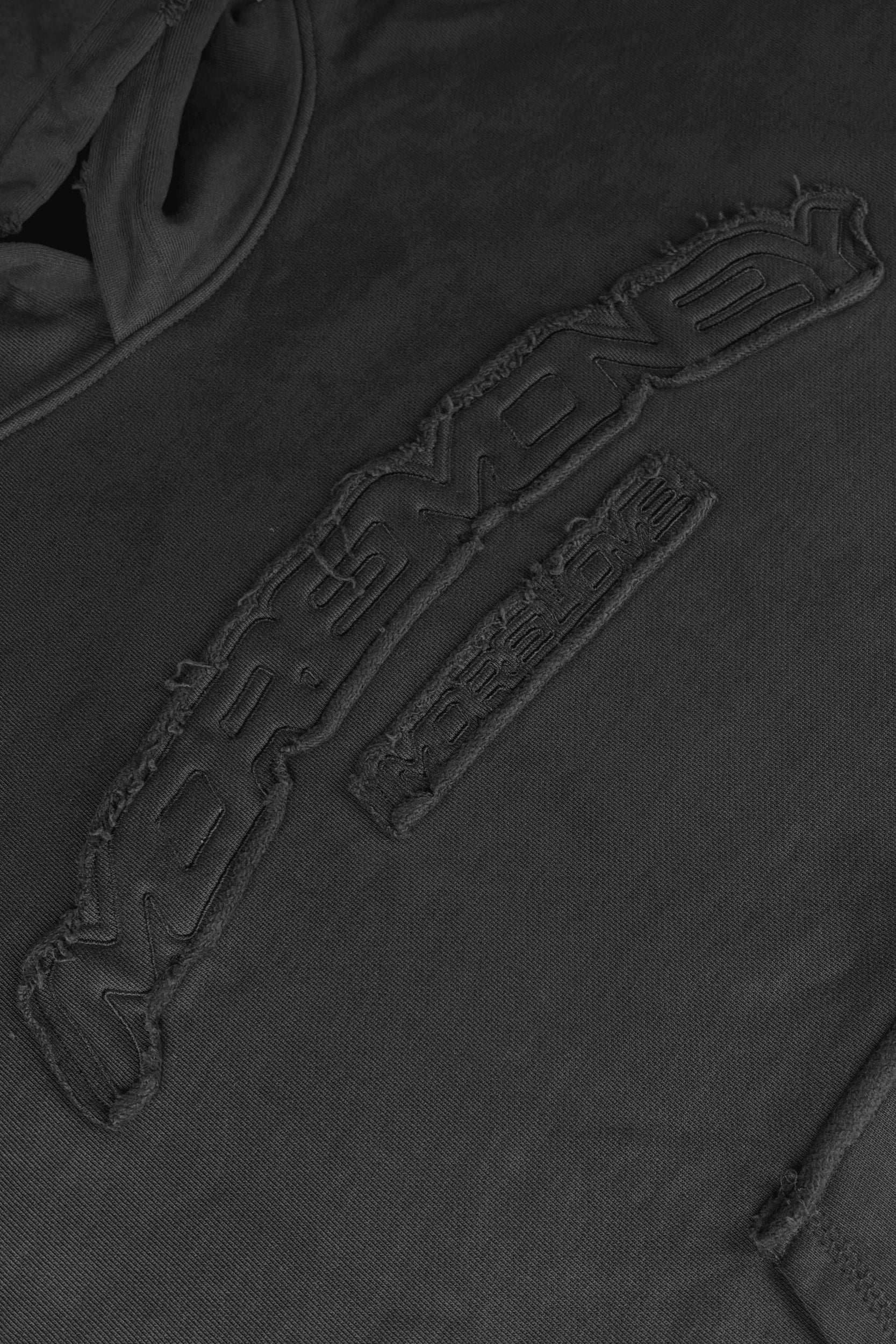 ROUGH HOODIE DARK GREY