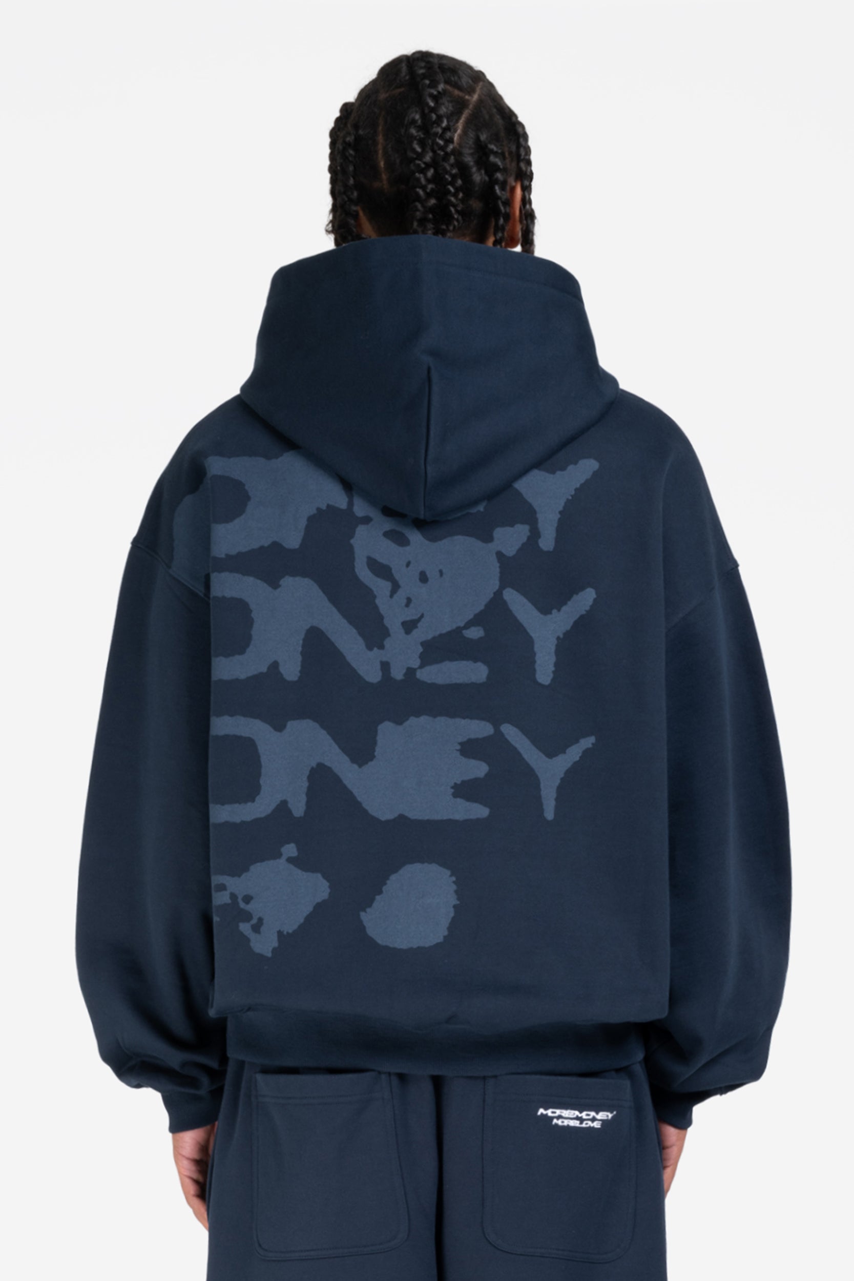 RADIANT CASH ZIP NAVY