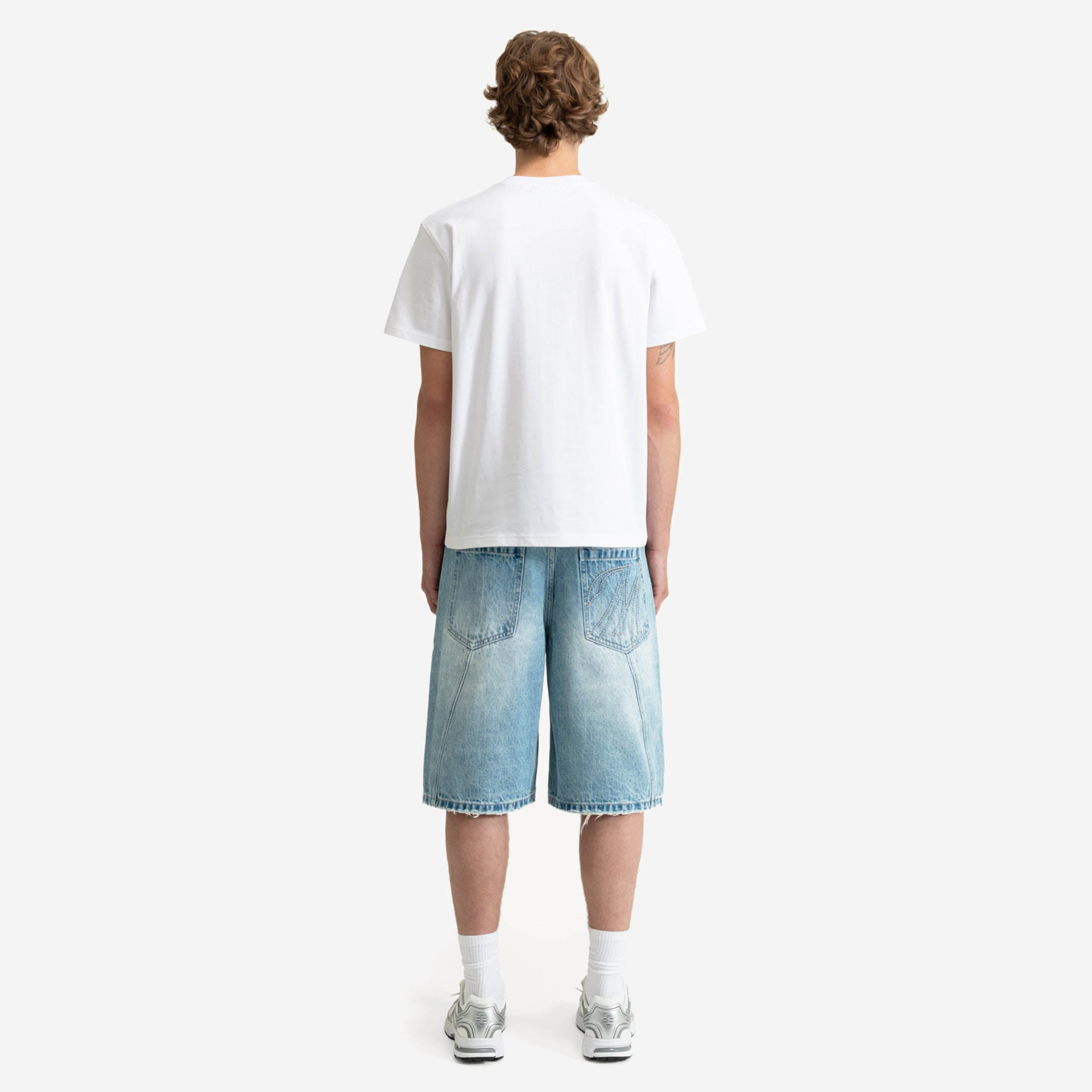 DIVISION JORTS LIGHT BLUE
