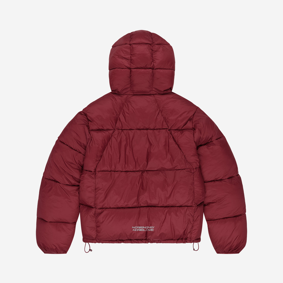 MORE MONEY BIG PUFFER BORDEAUX